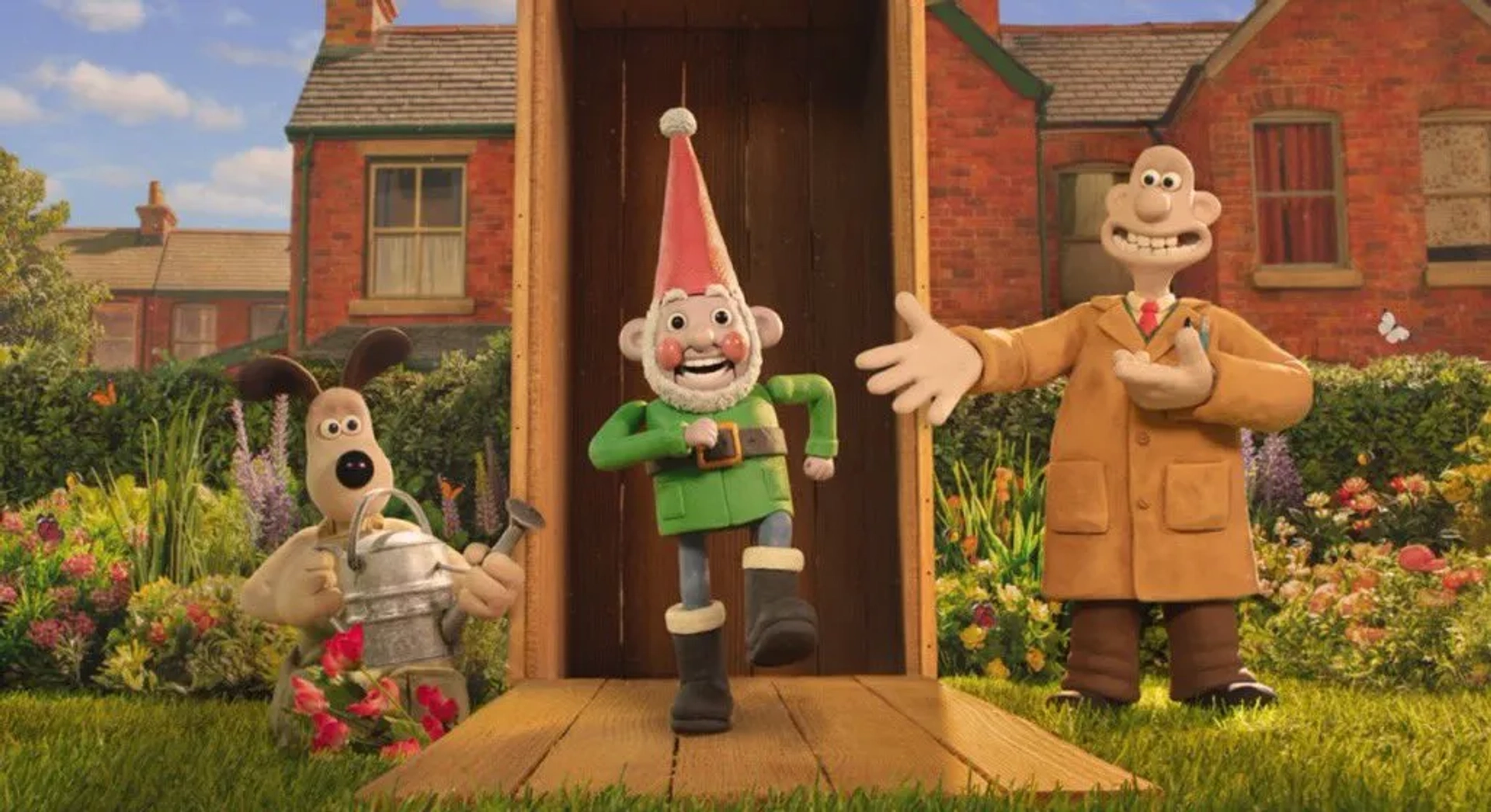 Reece Shearsmith and Ben Whitehead in Wallace & Gromit: Vengeance Most Fowl (2024)