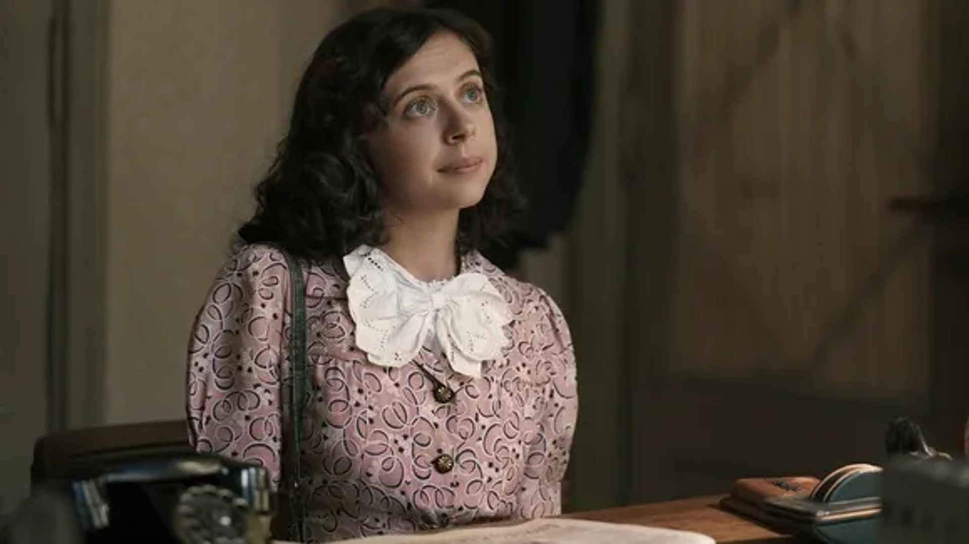 Bel Powley in A Small Light (2023)