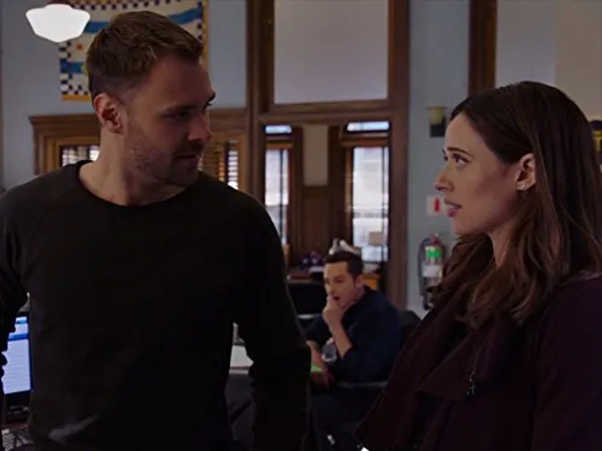 Patrick John Flueger and Marina Squerciati in Chicago P.D. (2014)