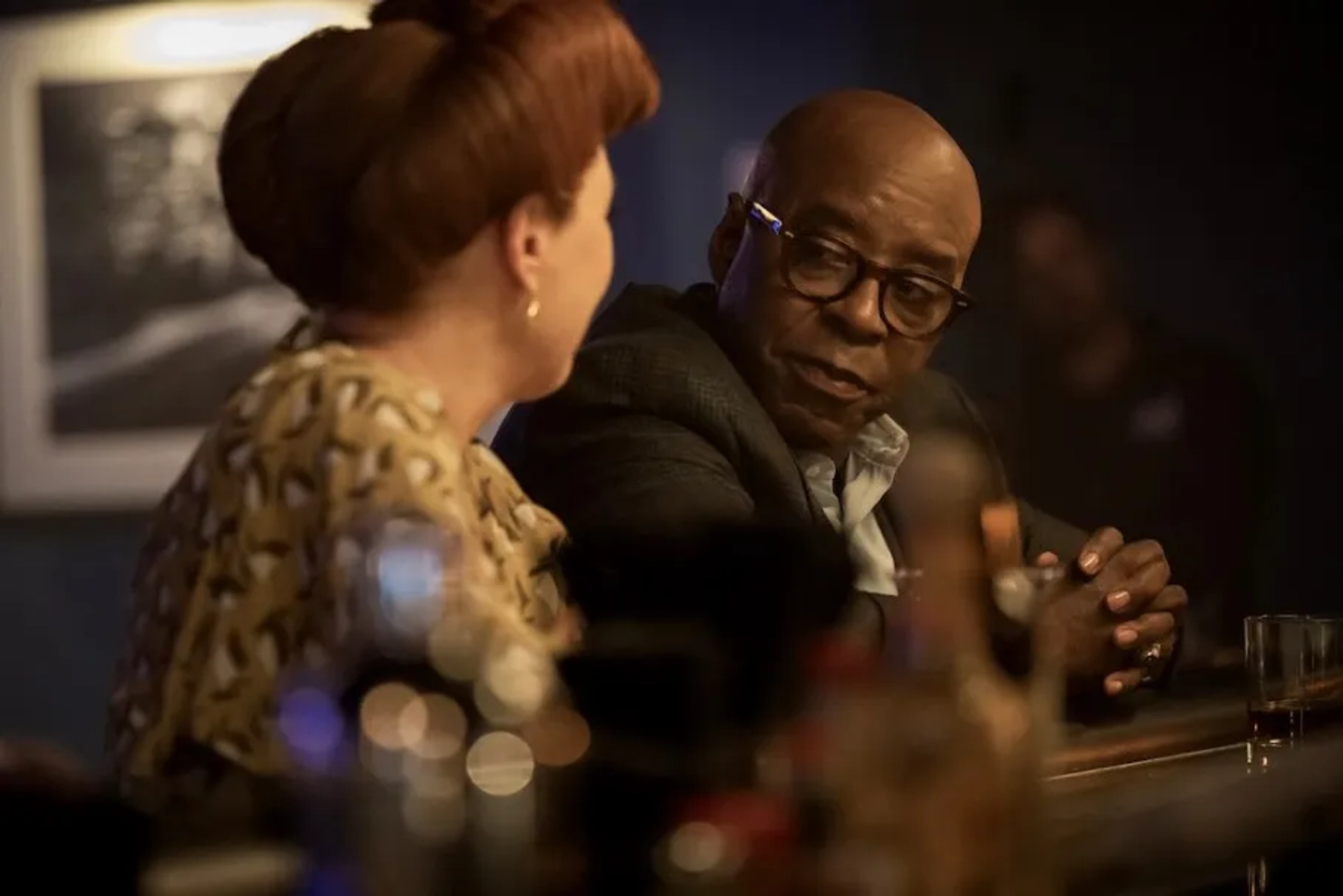 Courtney B. Vance and Lesley Manville in Grotesquerie (2024)