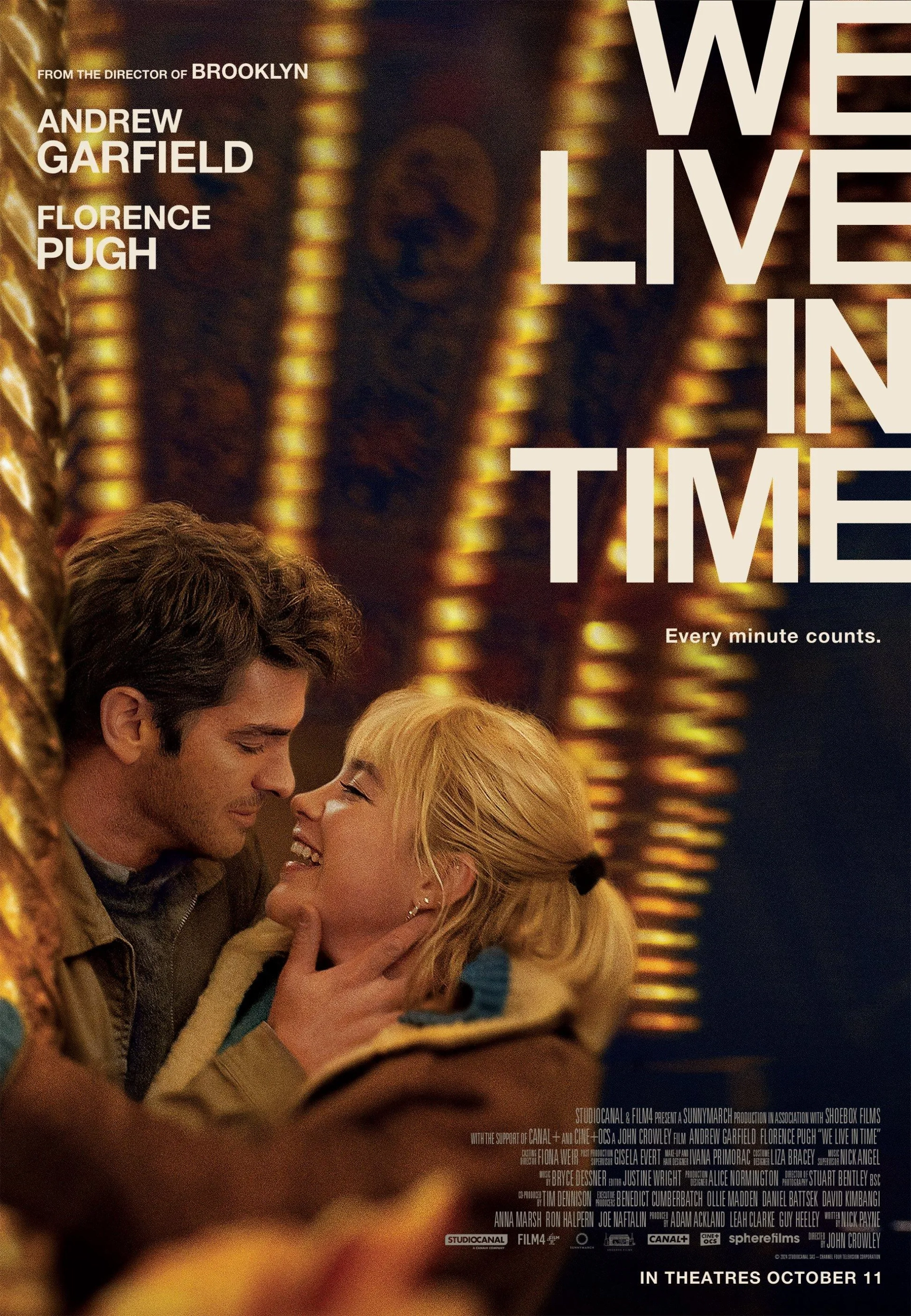 Andrew Garfield and Florence Pugh in We Live in Time (2024)