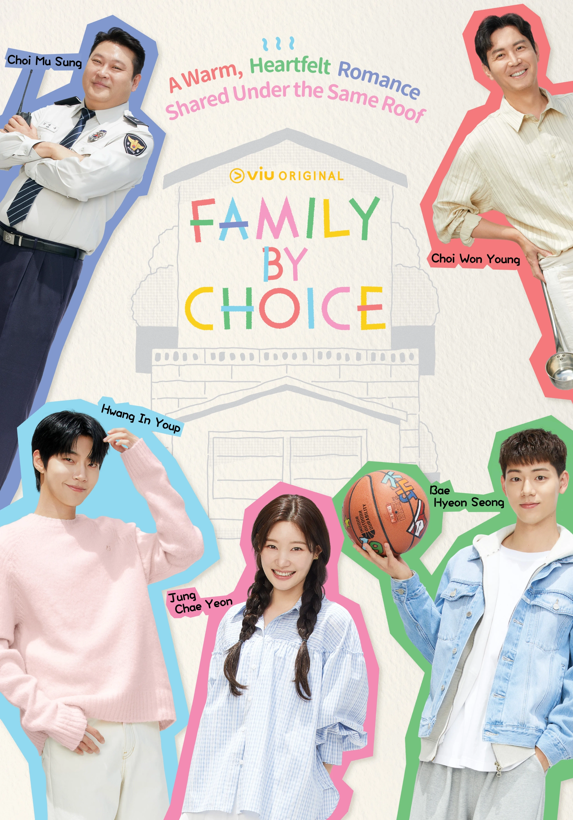 Bae Hyun-Sung, Hwang In-Youp, and Jung Chae-yeon in Family by Choice (2024)