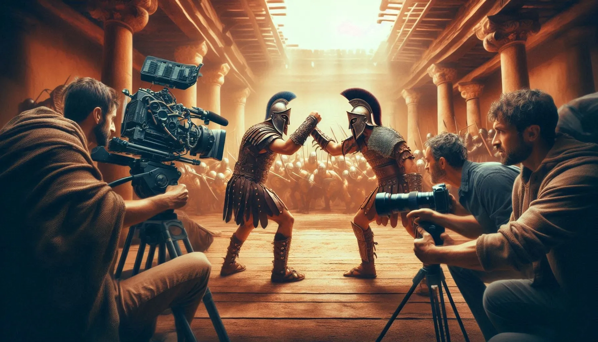 معرفی فیلم و سریال‌های گلادیاتوری