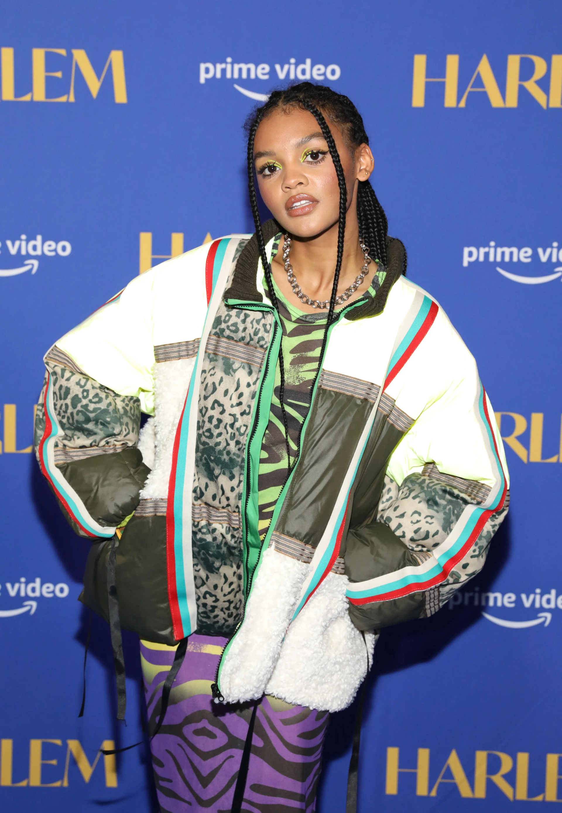 Celeste O'Connor at an event for Harlem (2021)