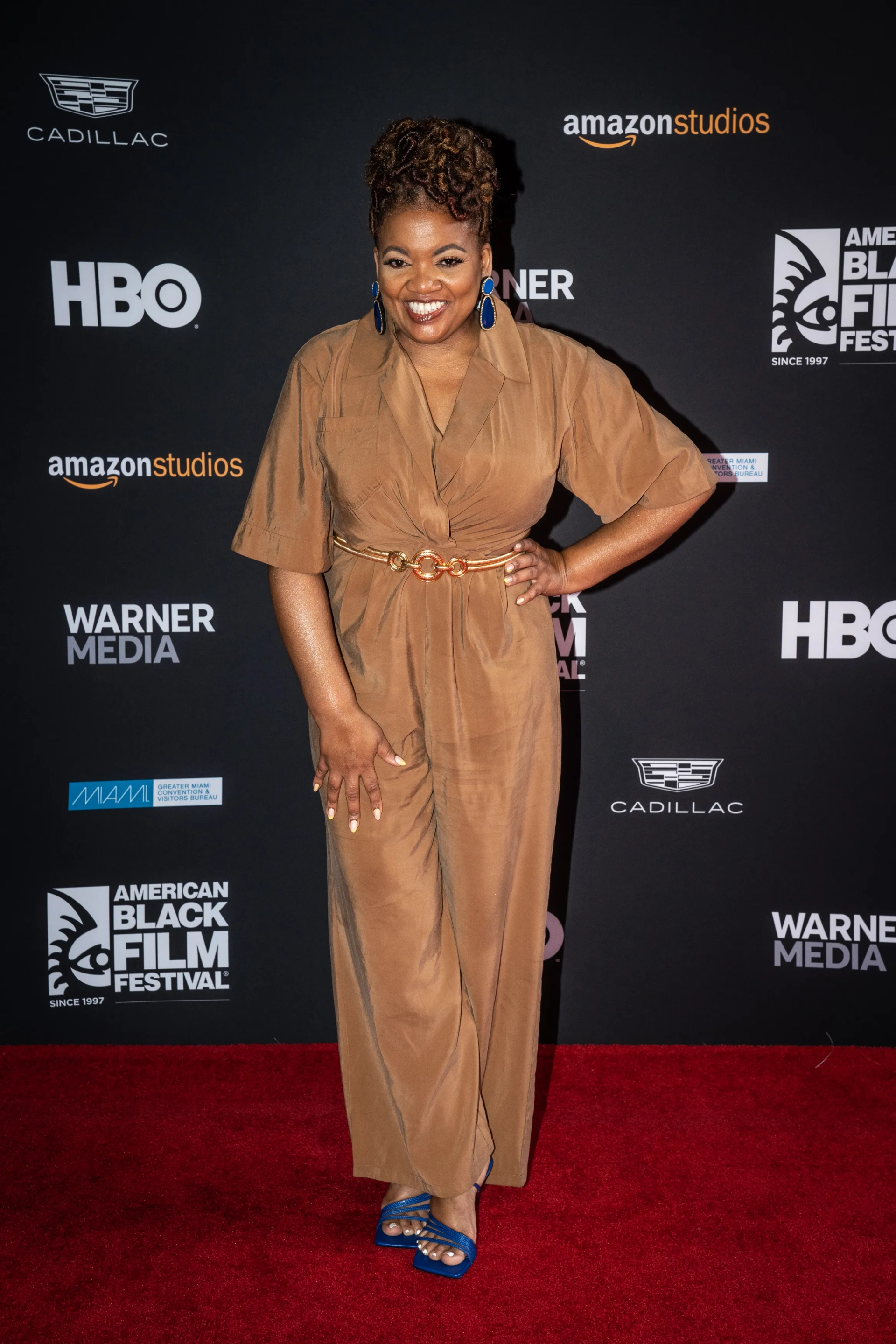 Latasha Gillespie at an event for Harlem (2021)