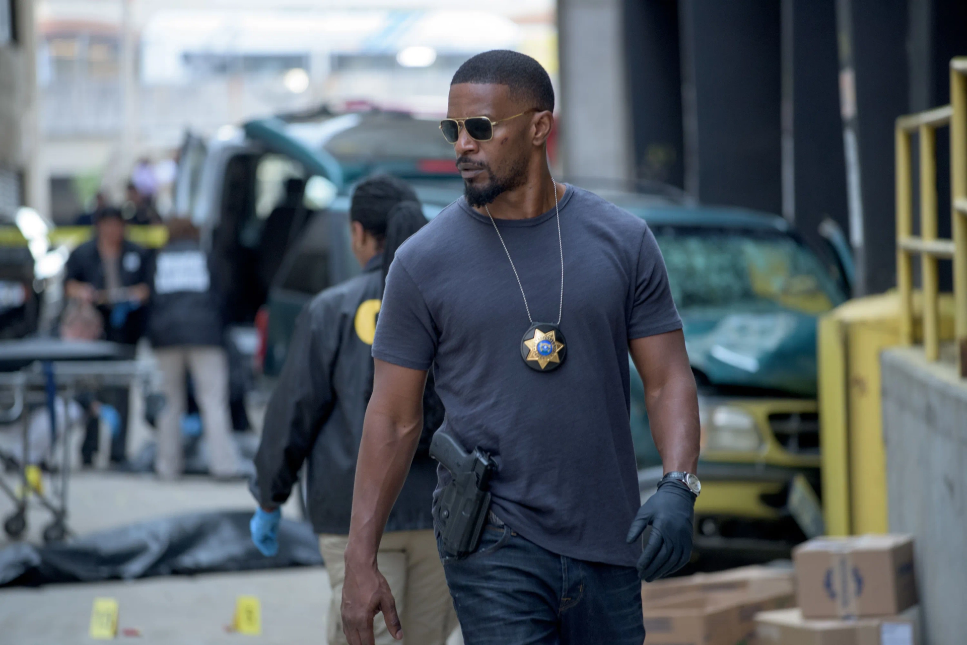 Jamie Foxx in Sleepless (2017)