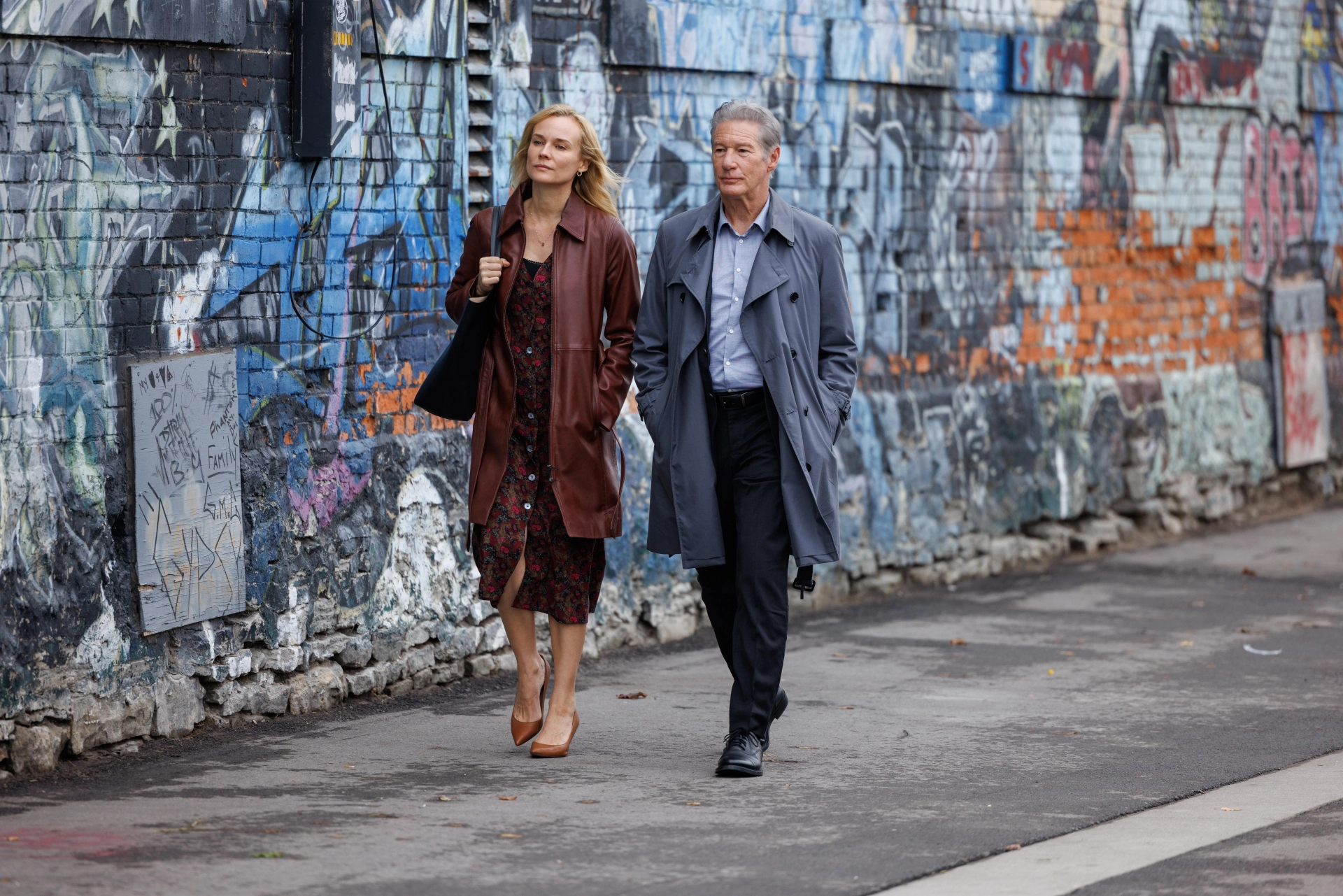 Richard Gere and Diane Kruger in Longing (2024)