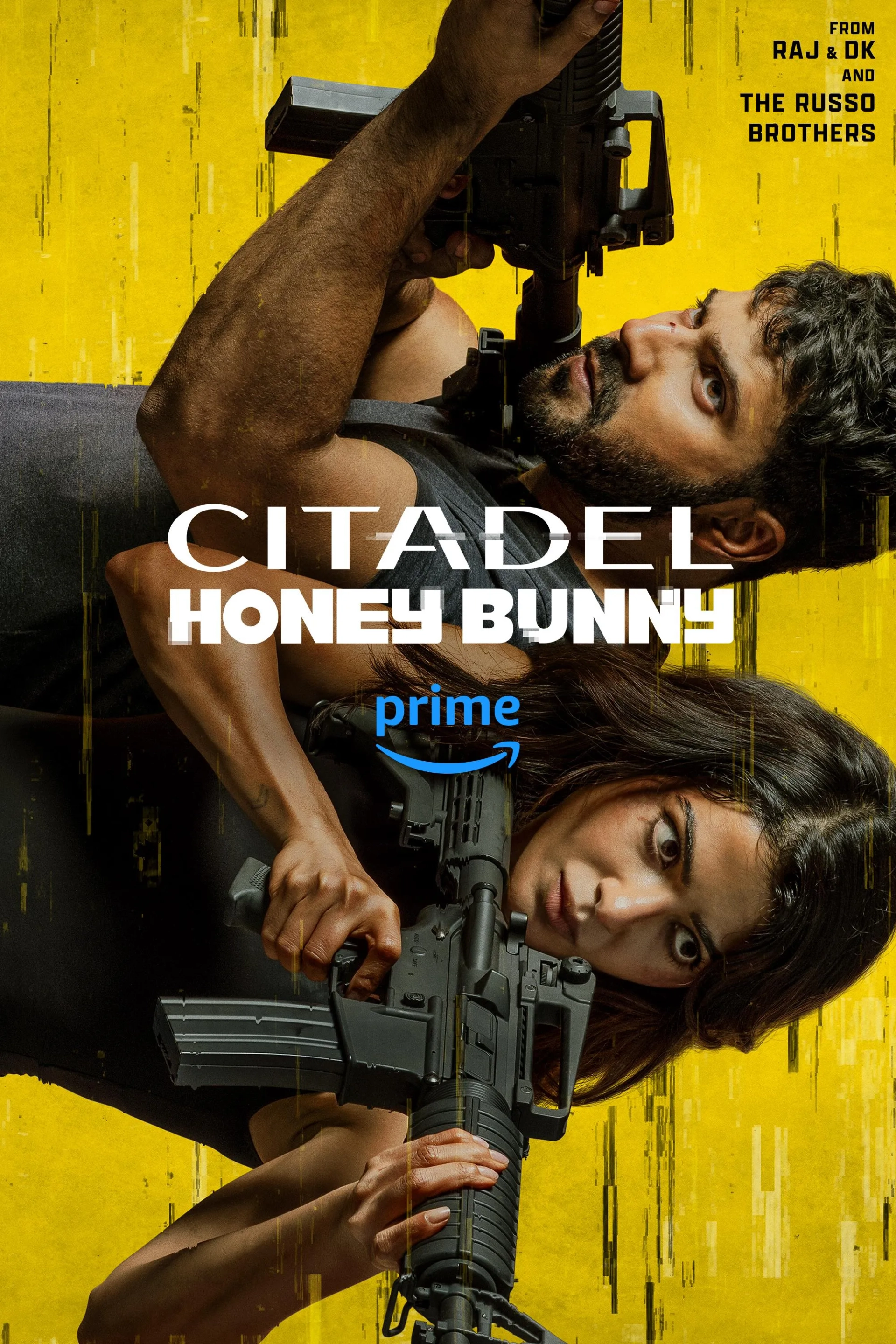 Varun Dhawan and Samantha Ruth Prabhu in Citadel: Honey Bunny (2024)