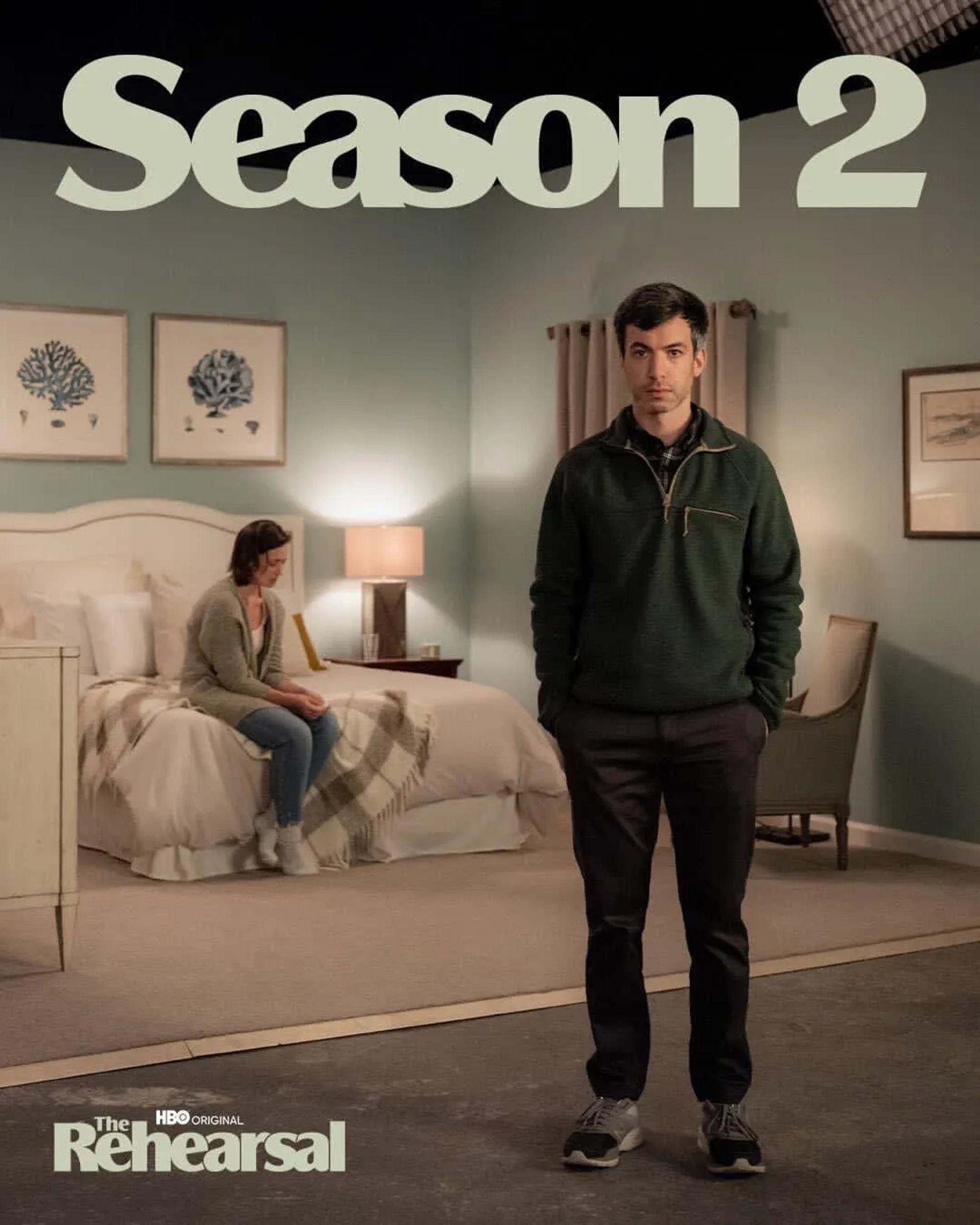 Nathan Fielder and Sarah Allyn in The Rehearsal (2022)
