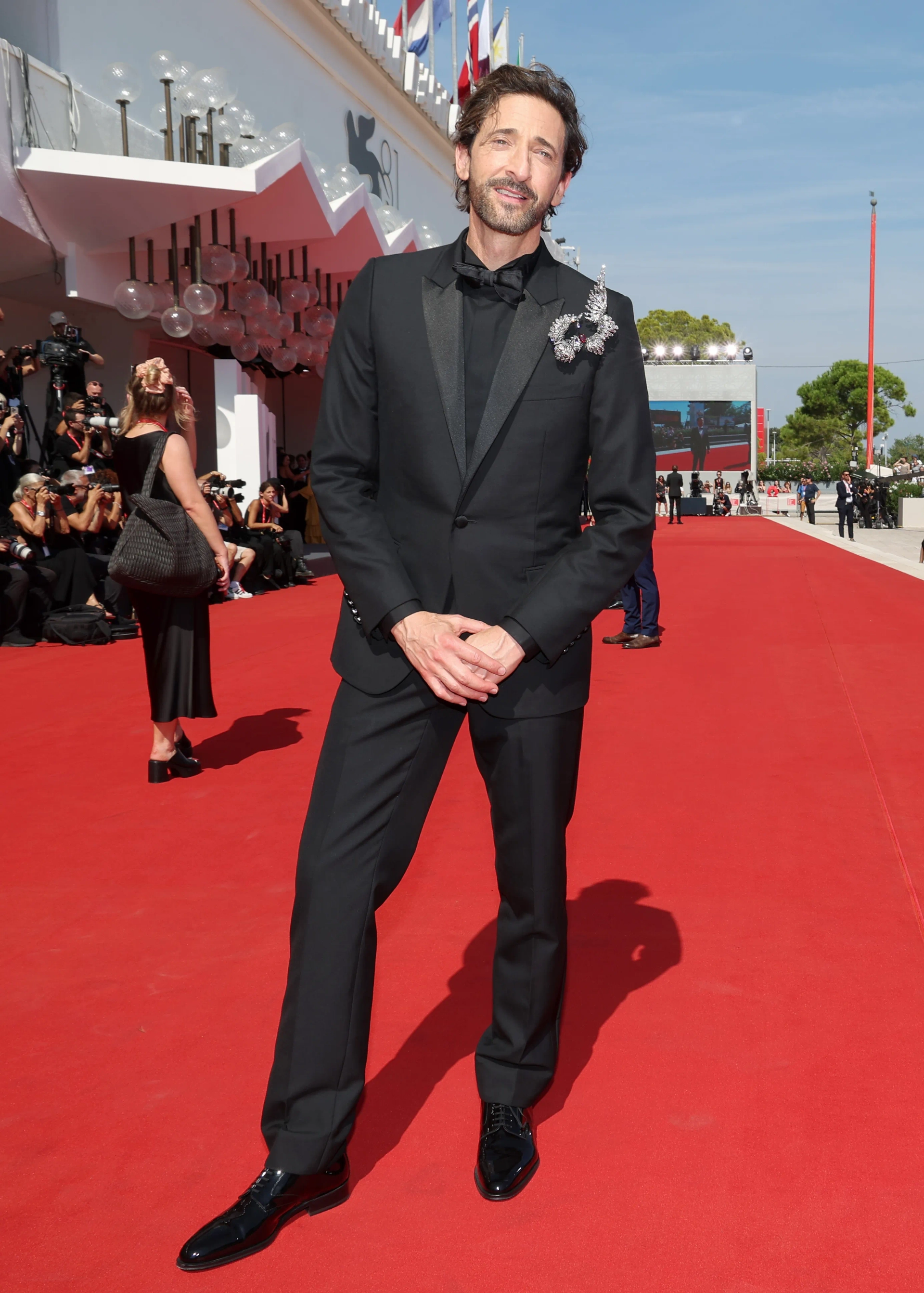 Adrien Brody at an event for The Brutalist (2024)