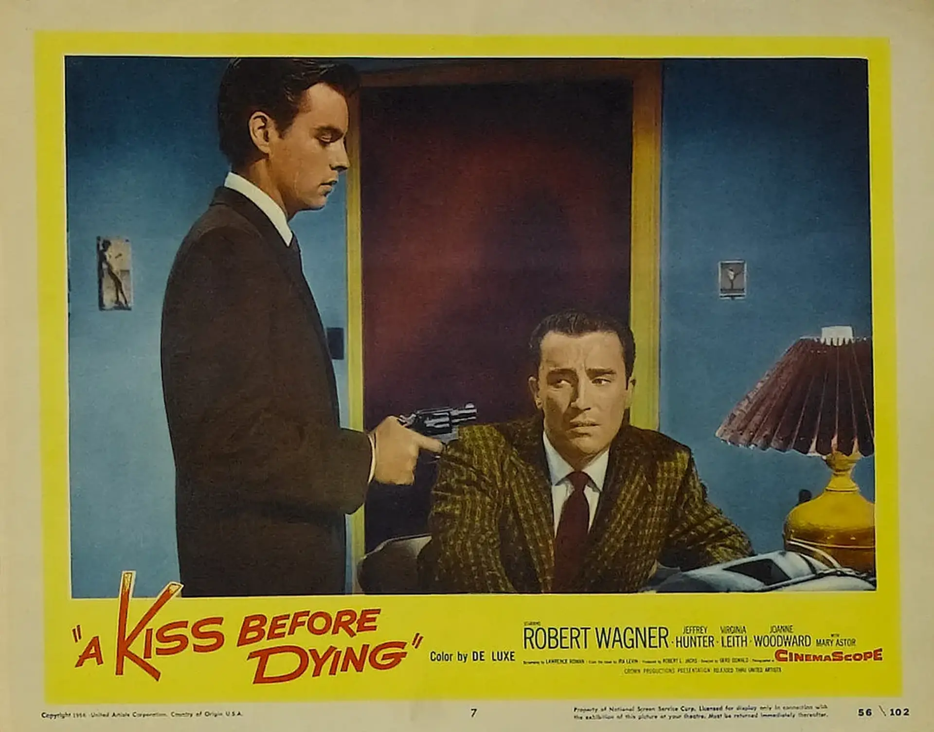 فیلم یک بوسه قبل از مرگ (A Kiss Before Dying 1956)