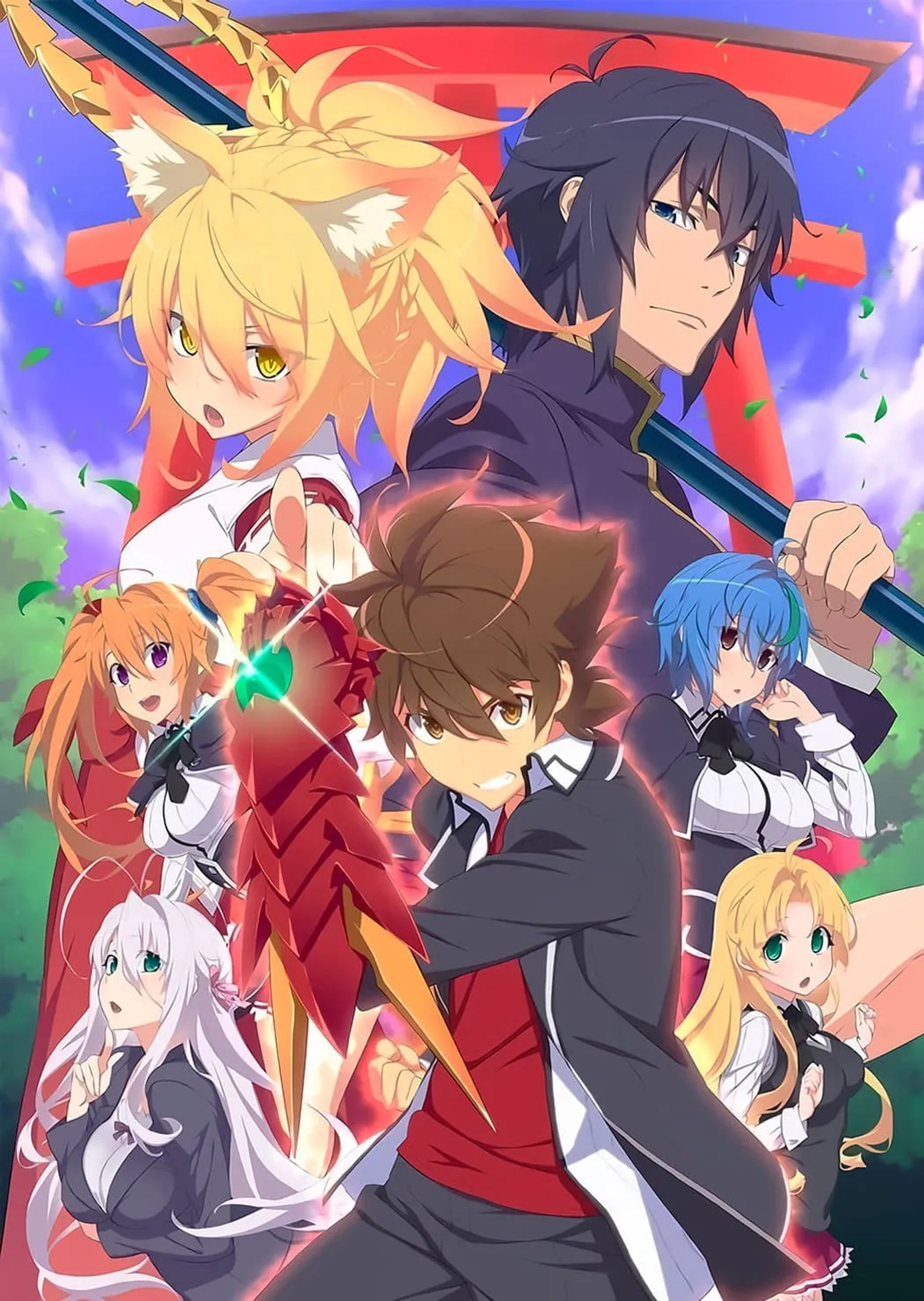 انیمه دبیرستان دی اکس دی (High School DxD 2012)