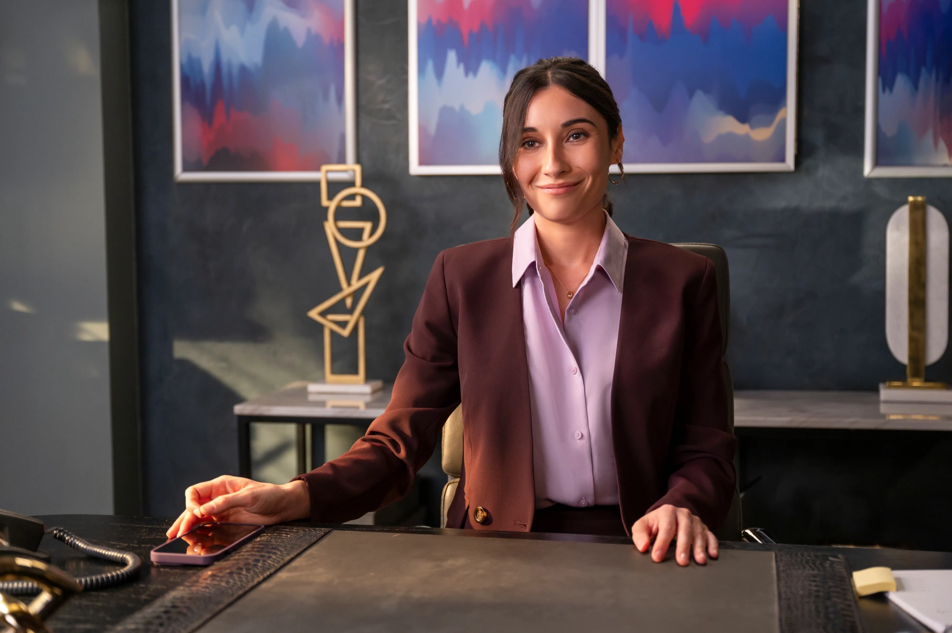 Lilah Richcreek Estrada in A Man on the Inside (2024)