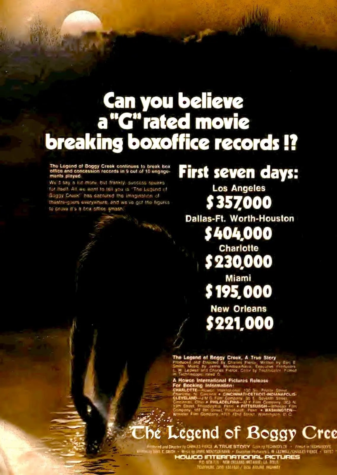 The Legend of Boggy Creek (1972)