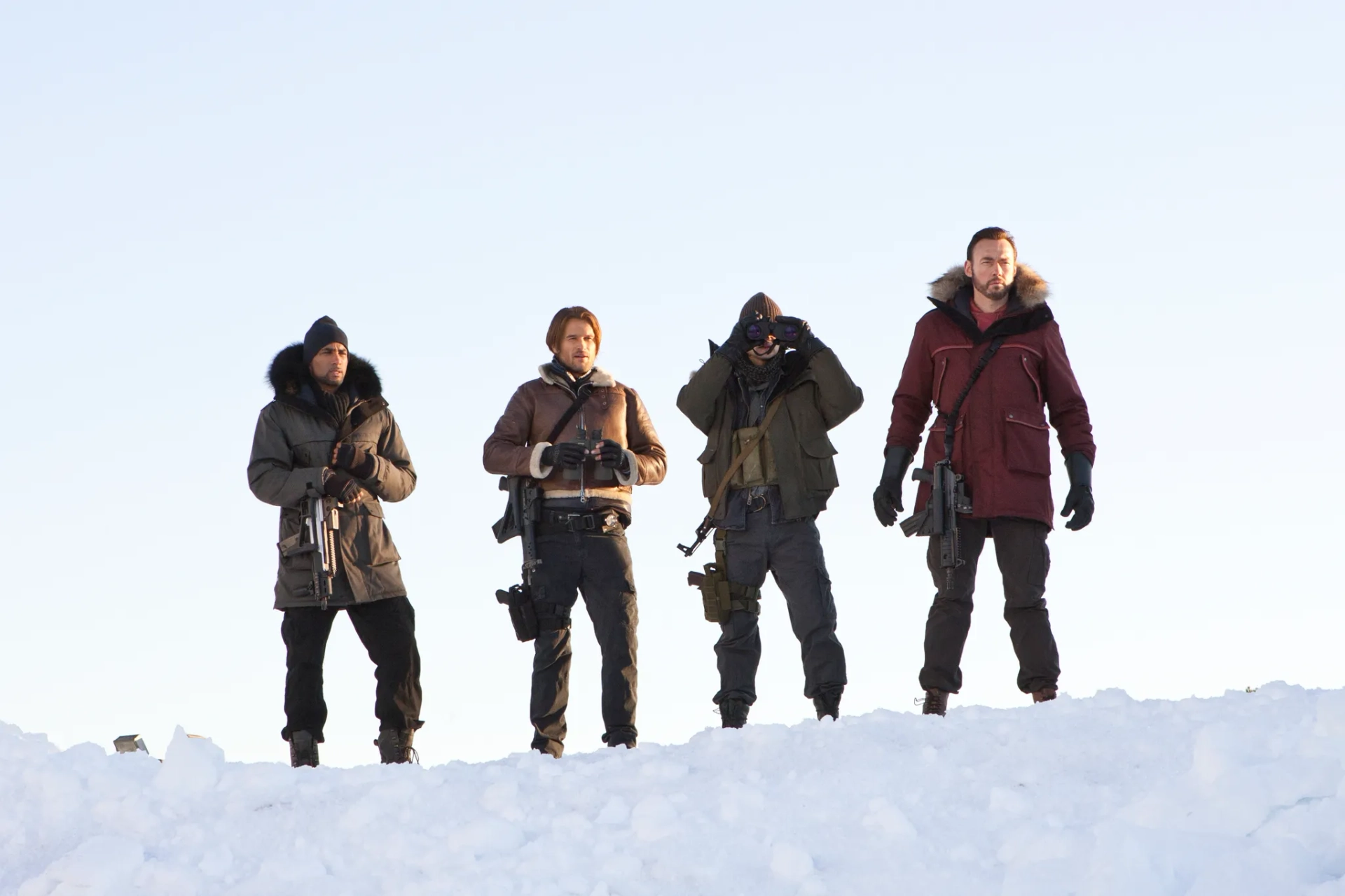 Kevin Durand, Boris Kodjoe, Johann Urb, and Robin Kasyanov in Resident Evil: Retribution (2012)