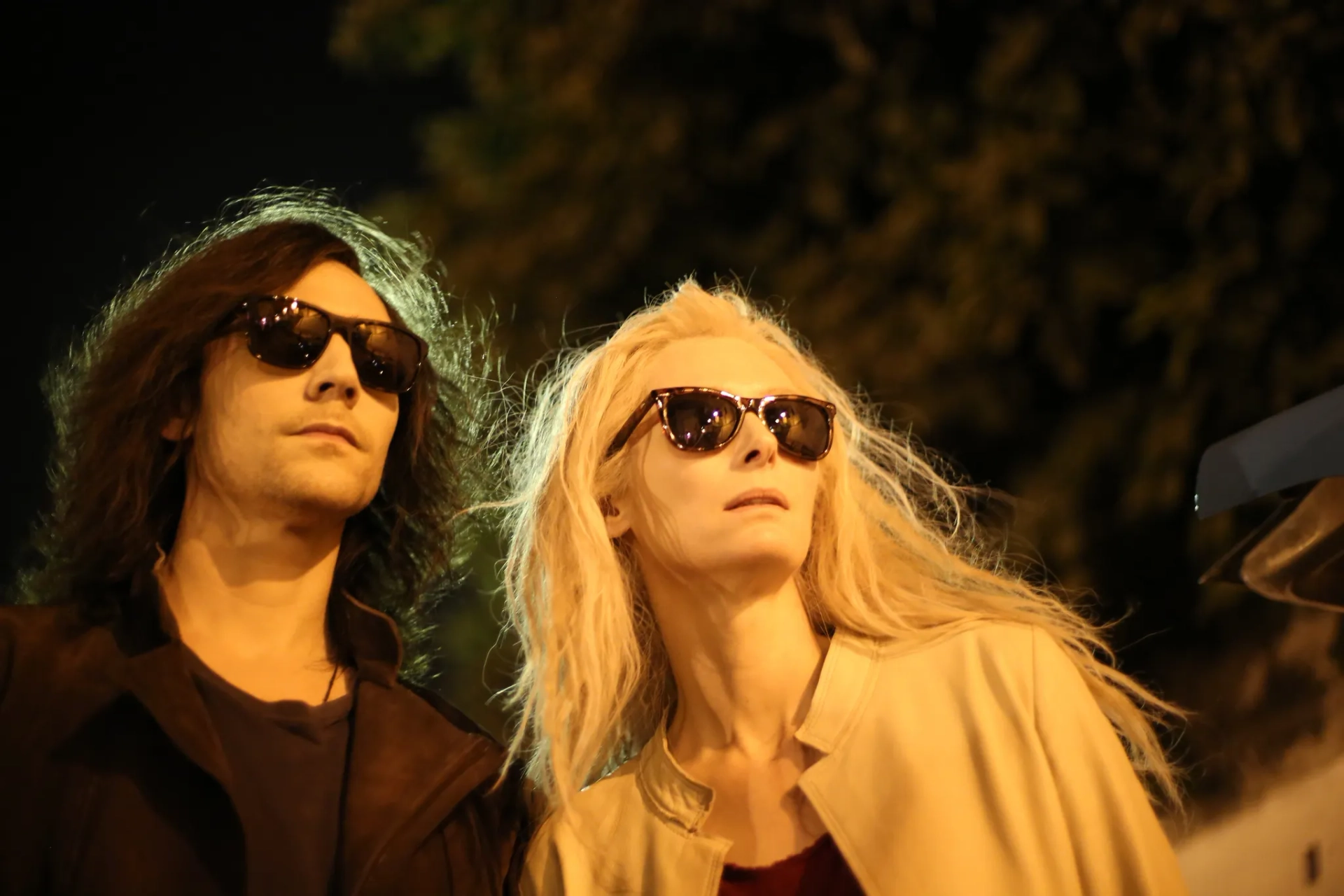 Tilda Swinton and Tom Hiddleston in Only Lovers Left Alive (2013)