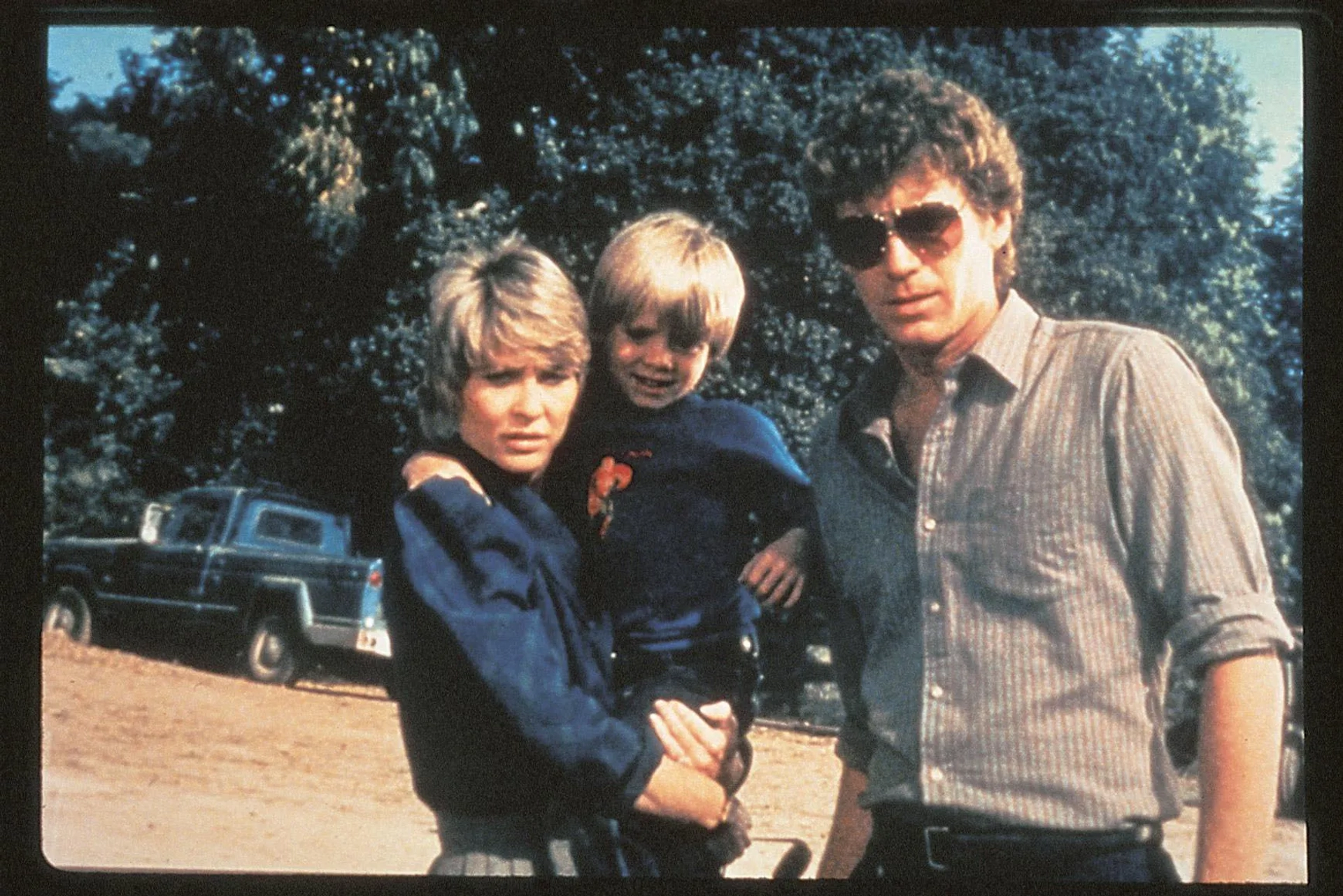 Danny Pintauro, Daniel Hugh Kelly, and Dee Wallace in Cujo (1983)