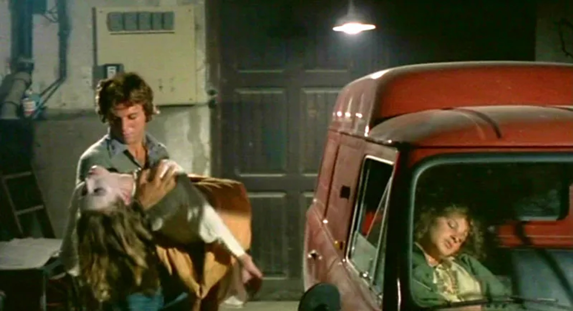 Kieran Canter, Lucia D'Elia, and Cinzia Monreale in Beyond the Darkness (1979)