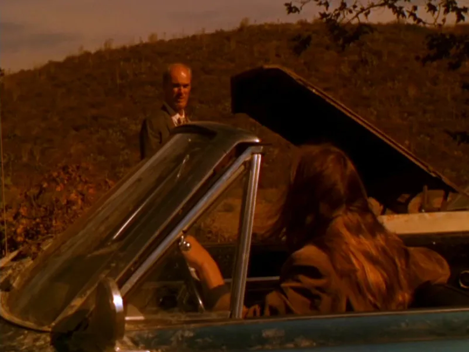 Gary Bullock and Natalie Ramsey in Children of the Corn 666: Isaac's Return (1999)