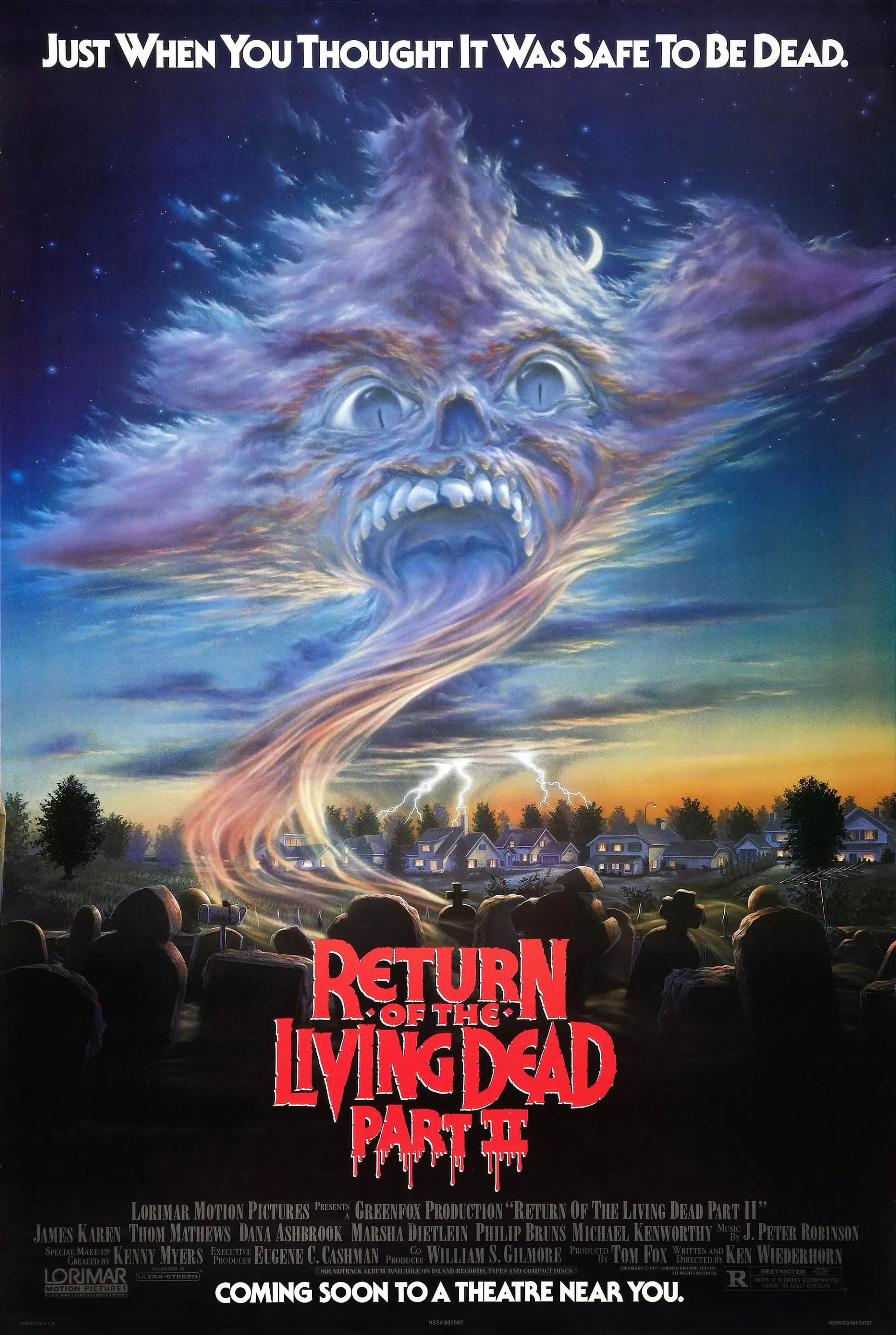 فیلم بازگشت مردگان زنده قسمت دوم (Return of the Living Dead II 1988)