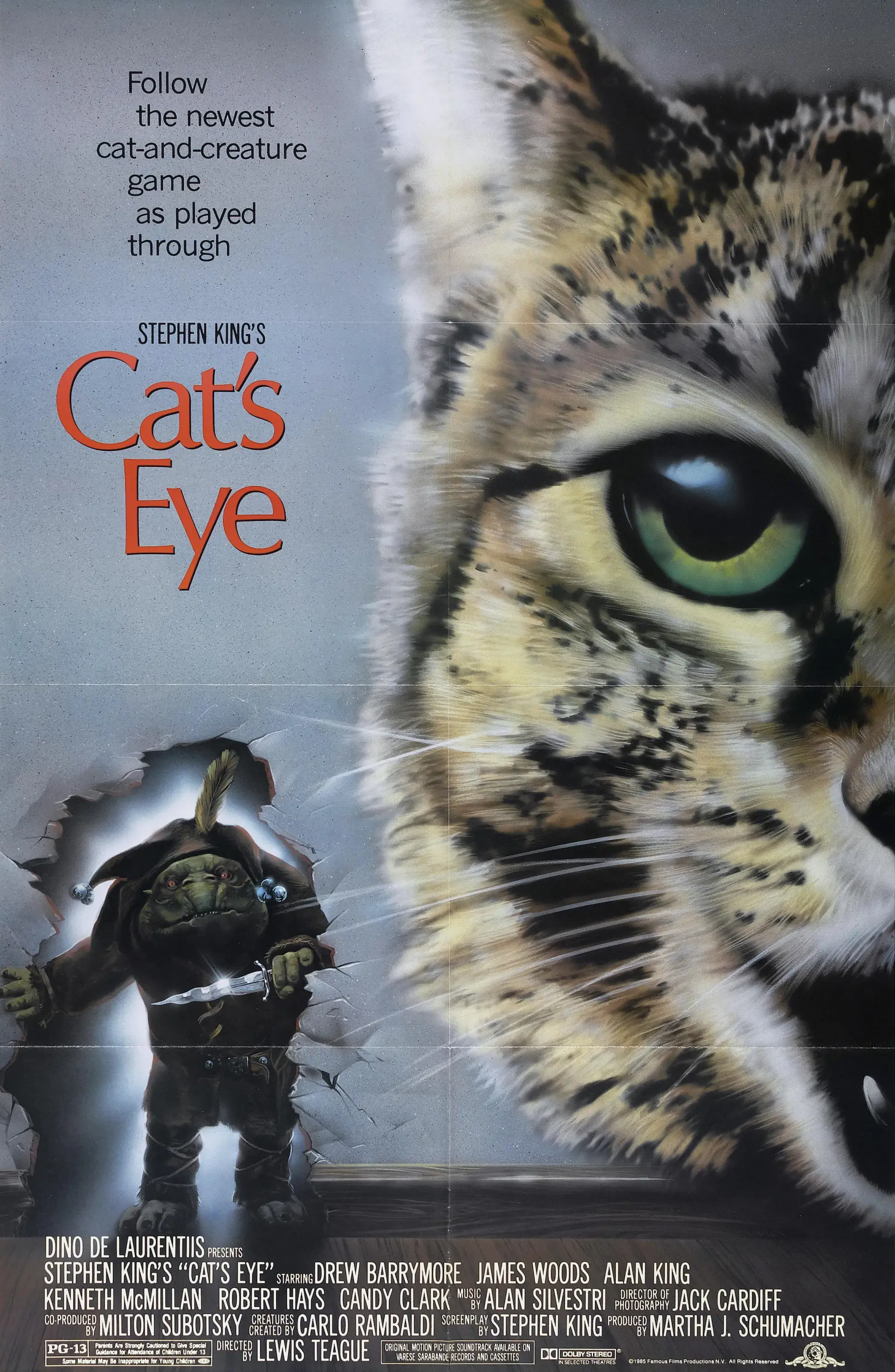 فیلم چشم گربه	(Cat's Eye 1985)