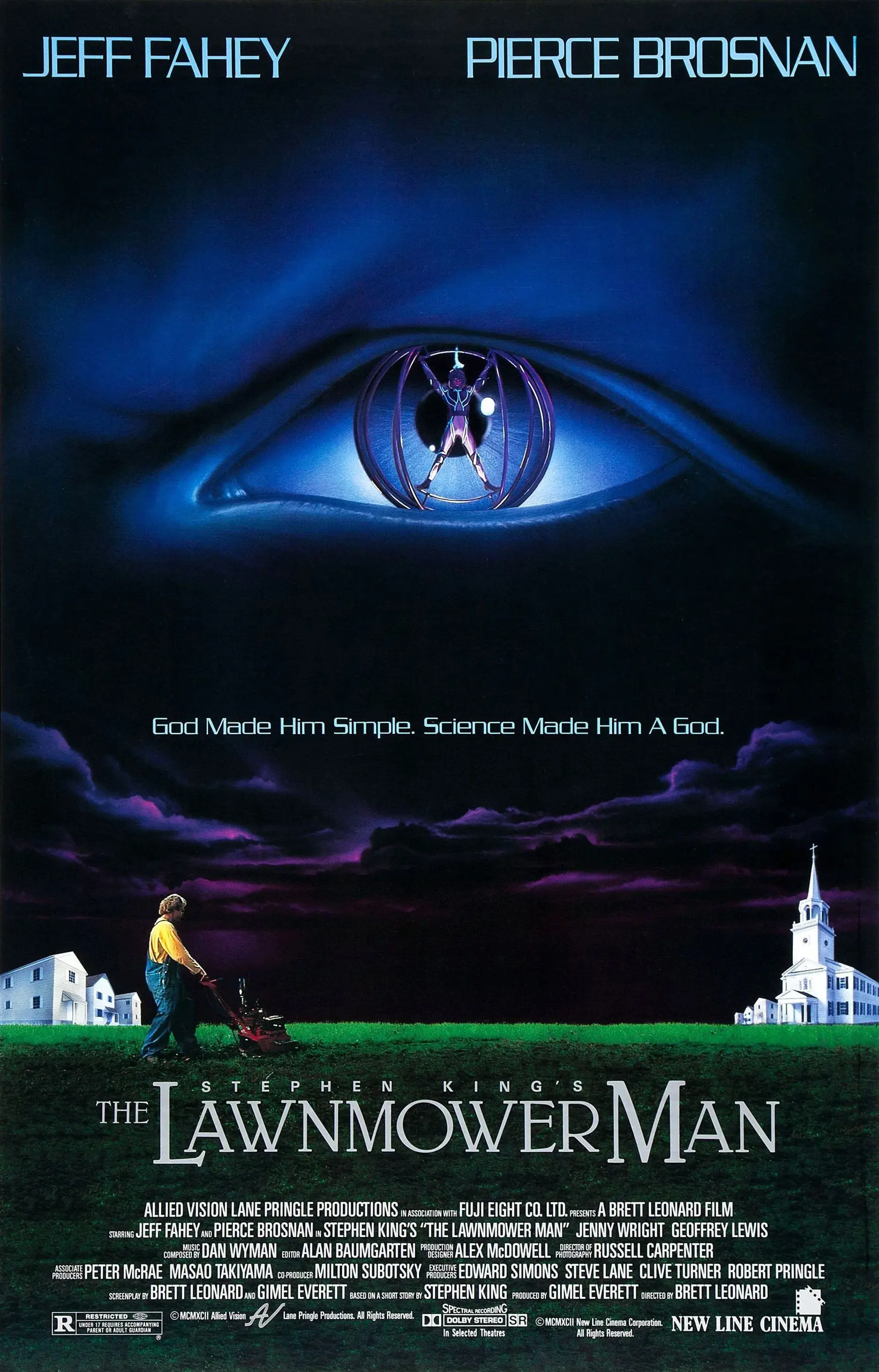 فیلم مرد چمن زن (The Lawnmower Man 1992)