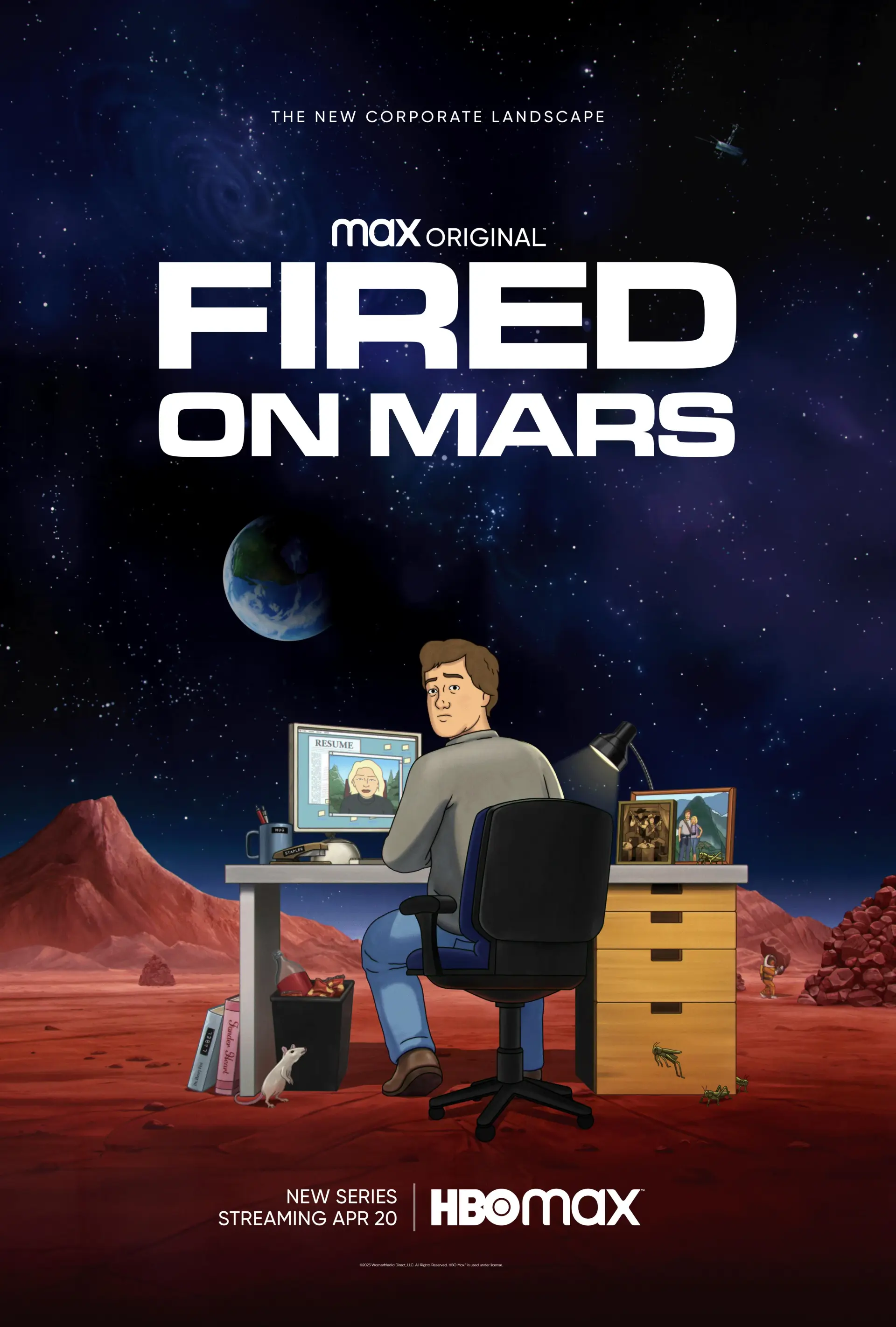 انیمیشن اخراج شده در مریخ (Fired on Mars 2023)