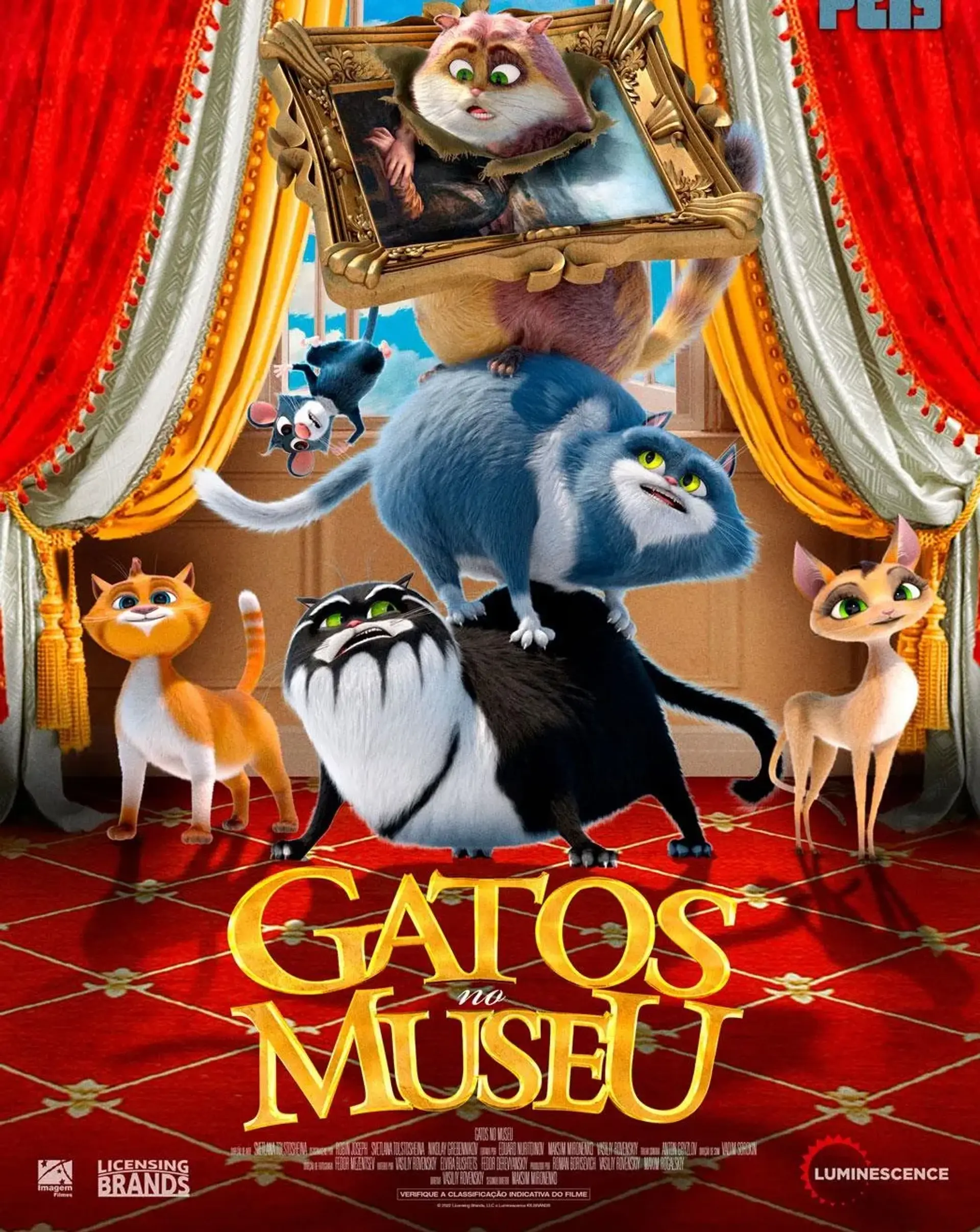 انیمیشن گربه ها در موزه (Cats in the Museum 2023)