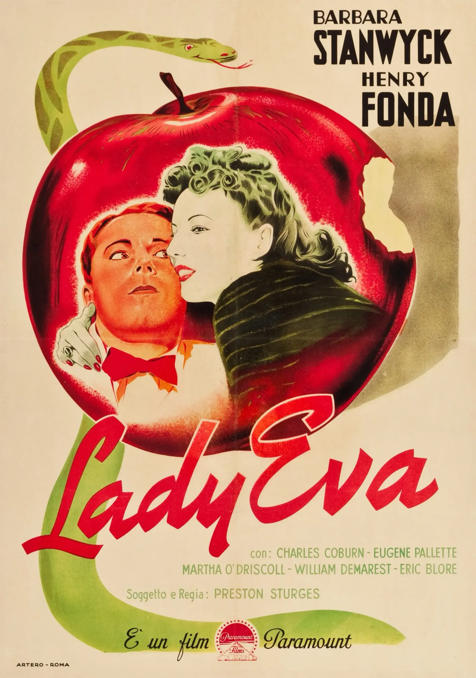 فیلم بانو ایو (The Lady Eve 1941)