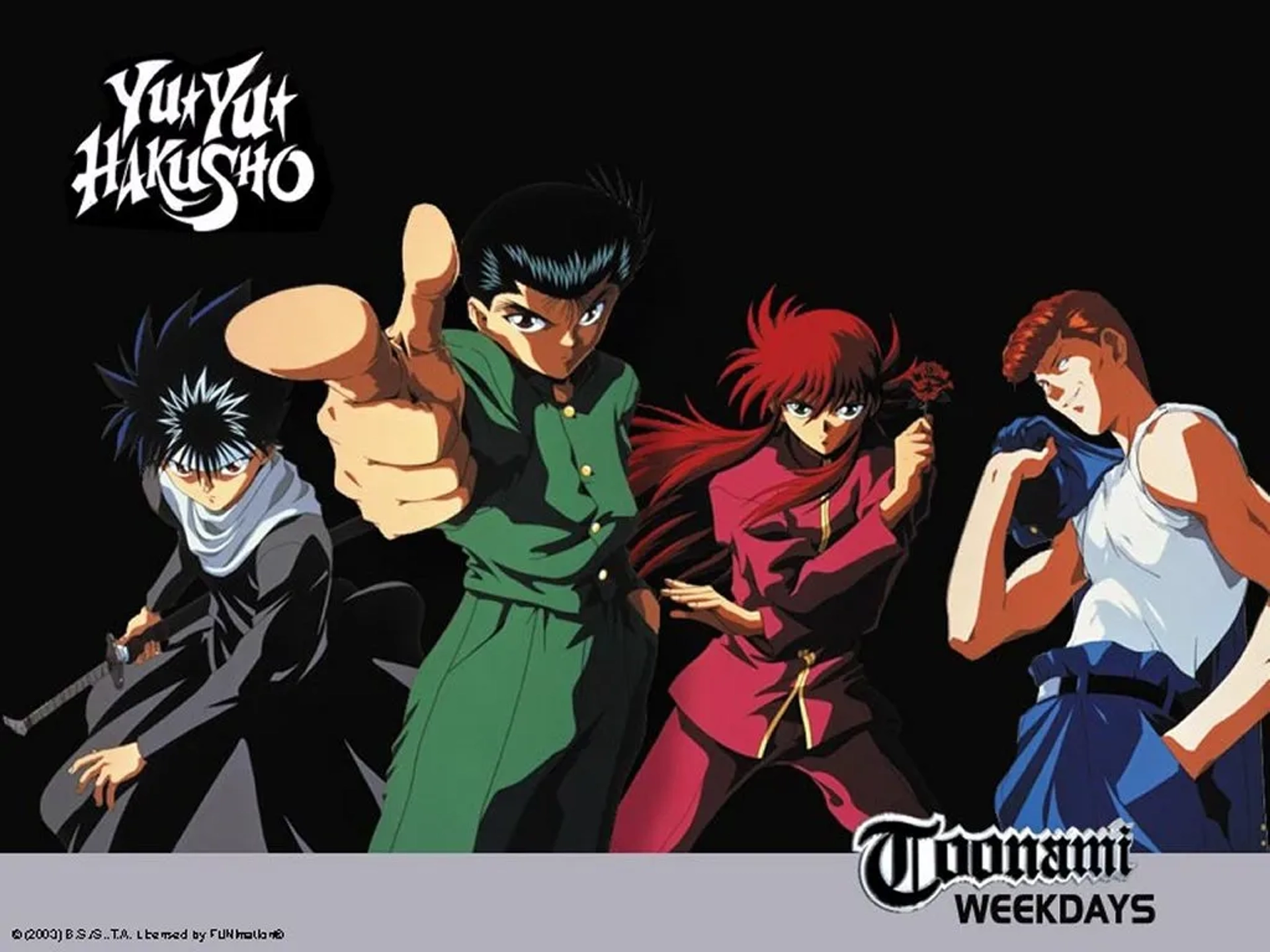 انیمه یویو هاکوشو: روح مبارز (Yu Yu Hakusho: Ghost Files 1992)