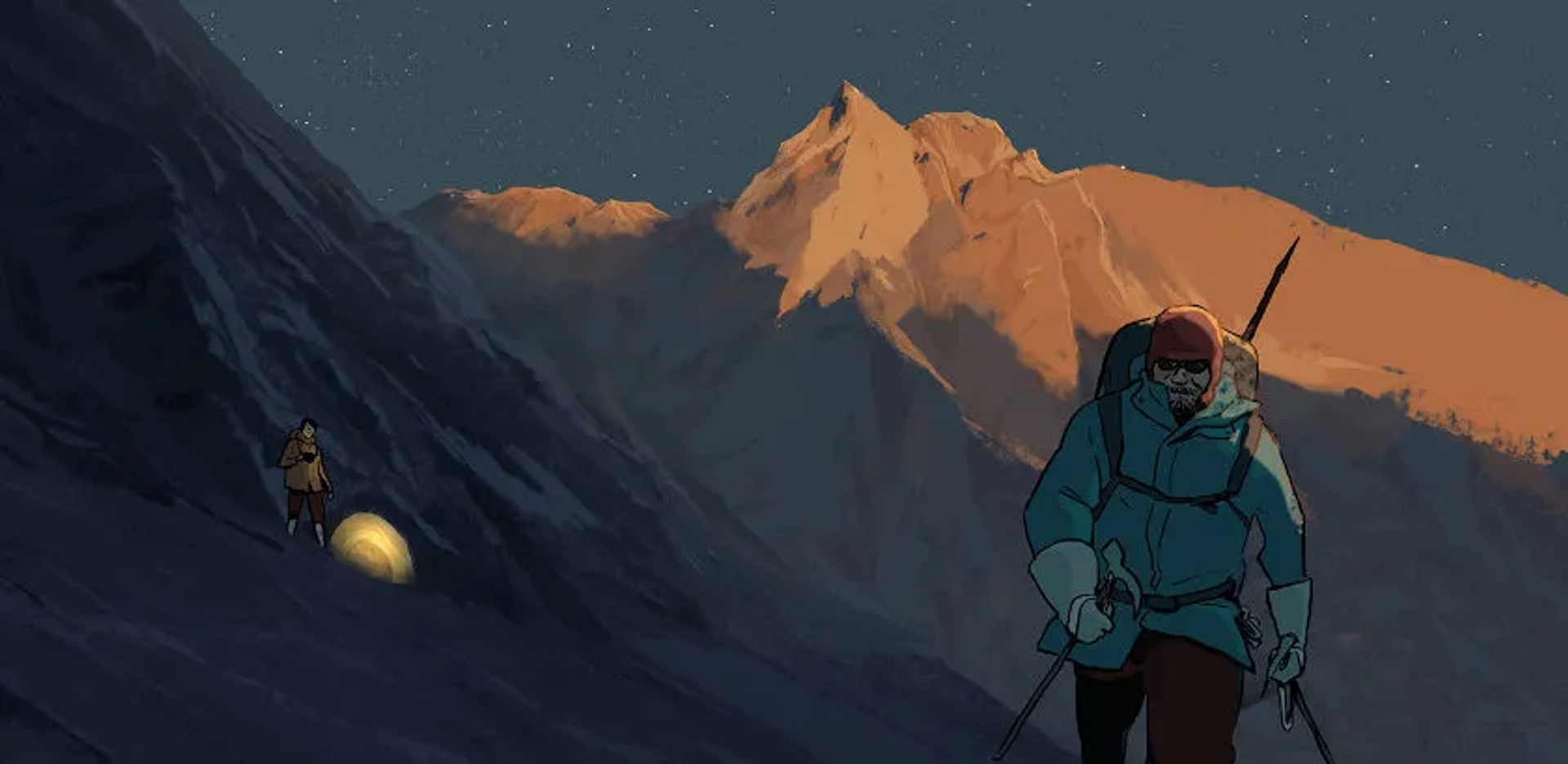 Still of Rich Ting in The Summit of the Gods (2021)