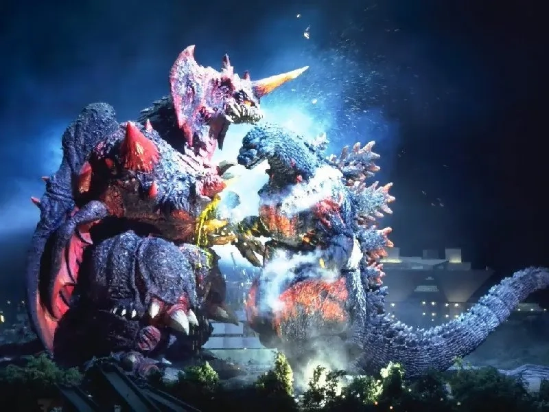 Ryo Hariya and Kenpachirô Satsuma in Godzilla vs. Destoroyah (1995)