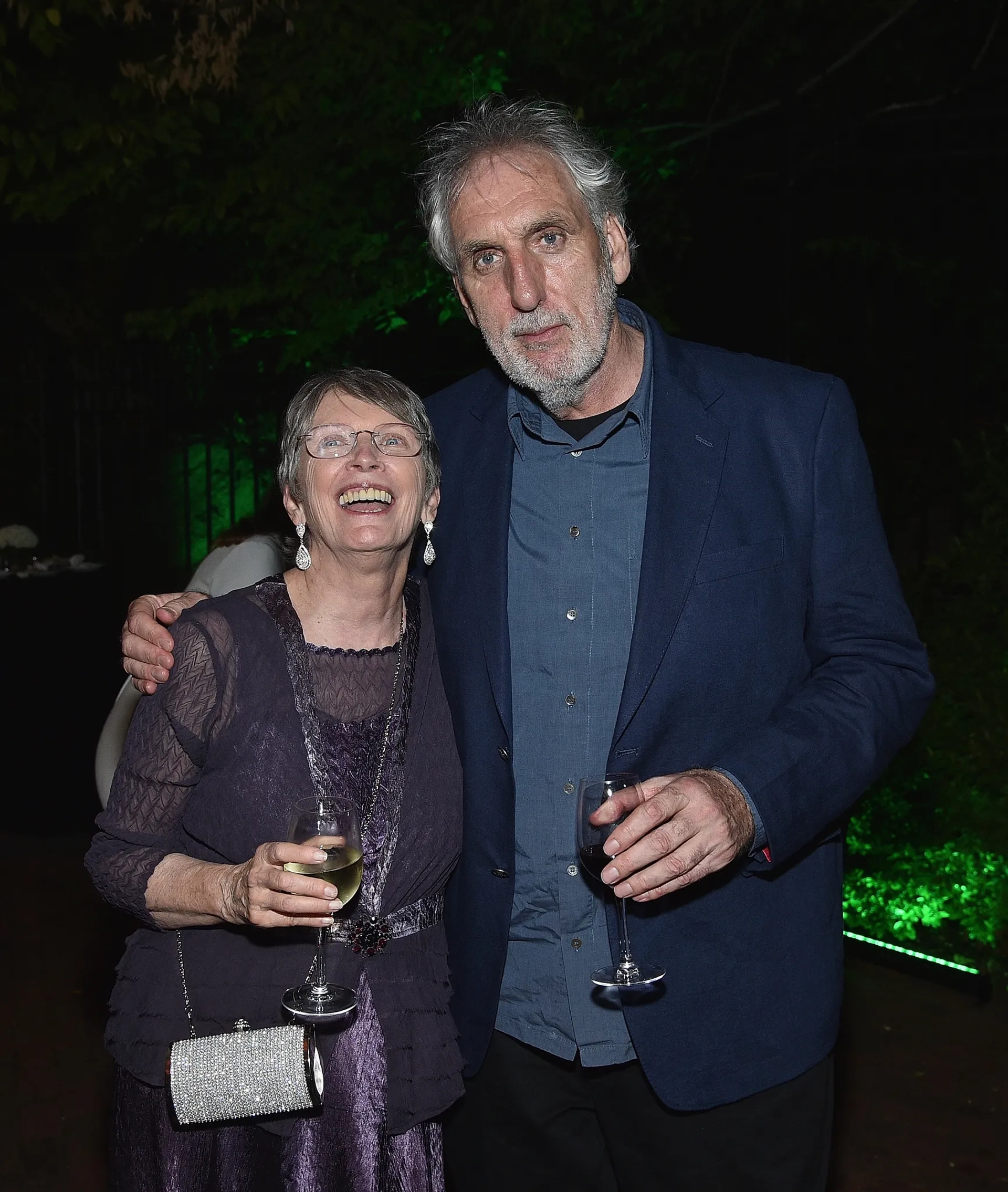 Lois Lowry and Phillip Noyce at an event for The Giver (2014)