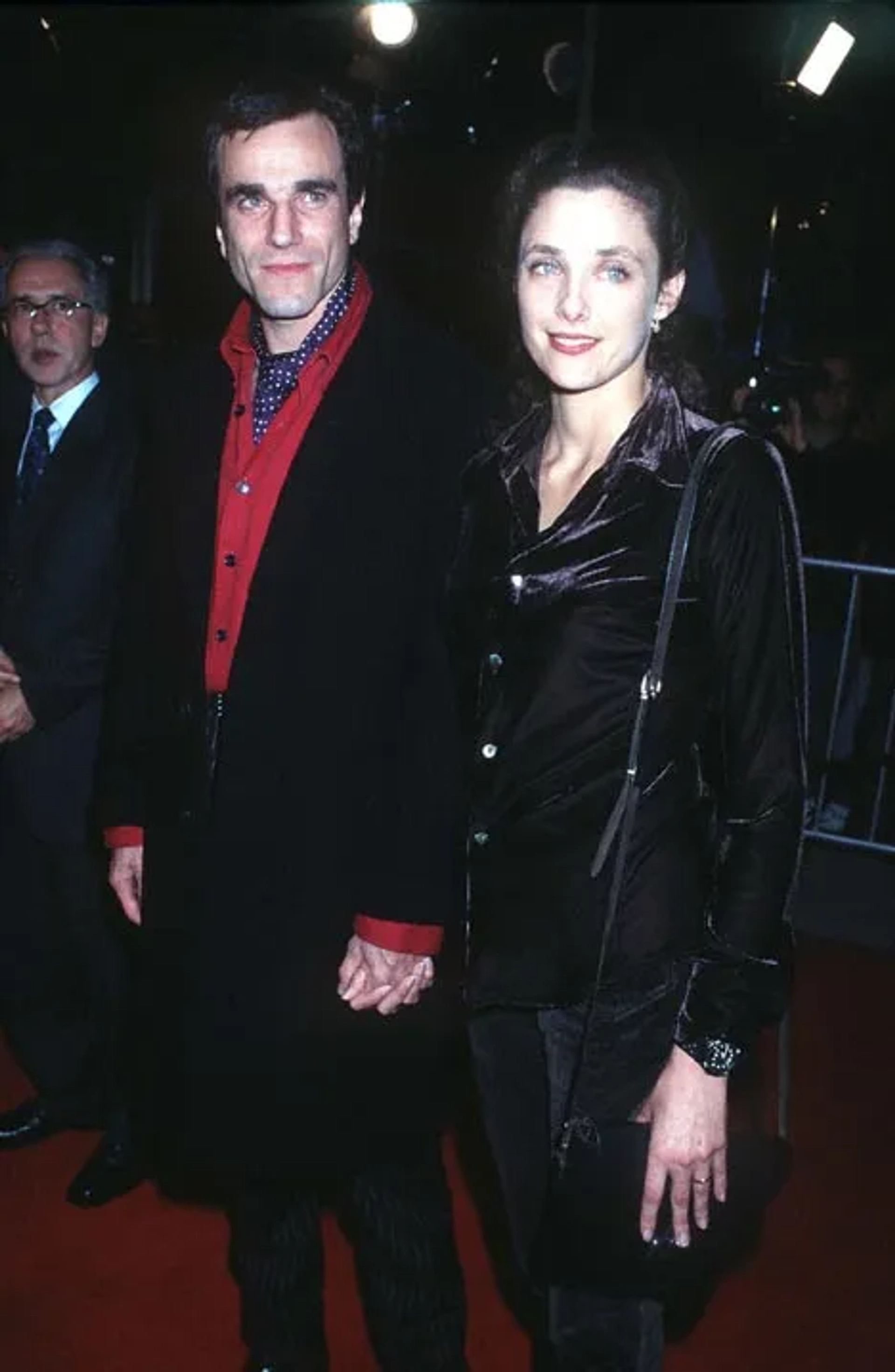 Daniel Day-Lewis and Rebecca Miller at an event for The Crucible (1996)