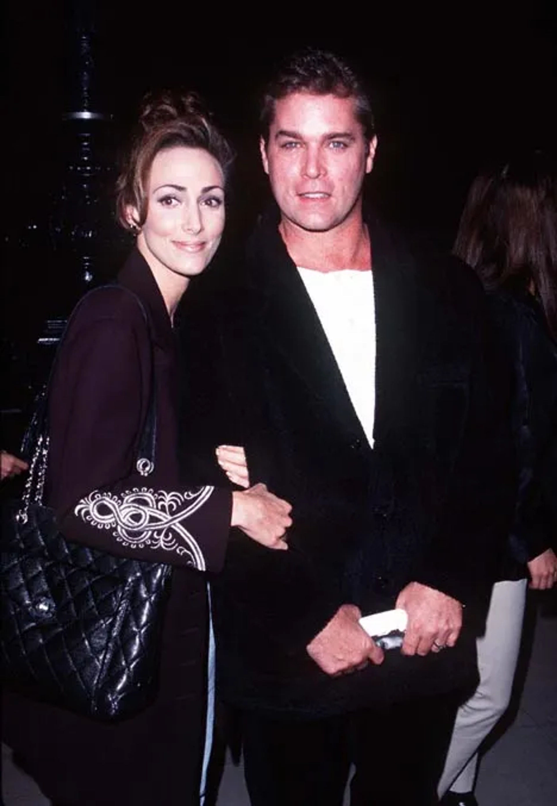 Ray Liotta and Michelle Grace at an event for The Crucible (1996)