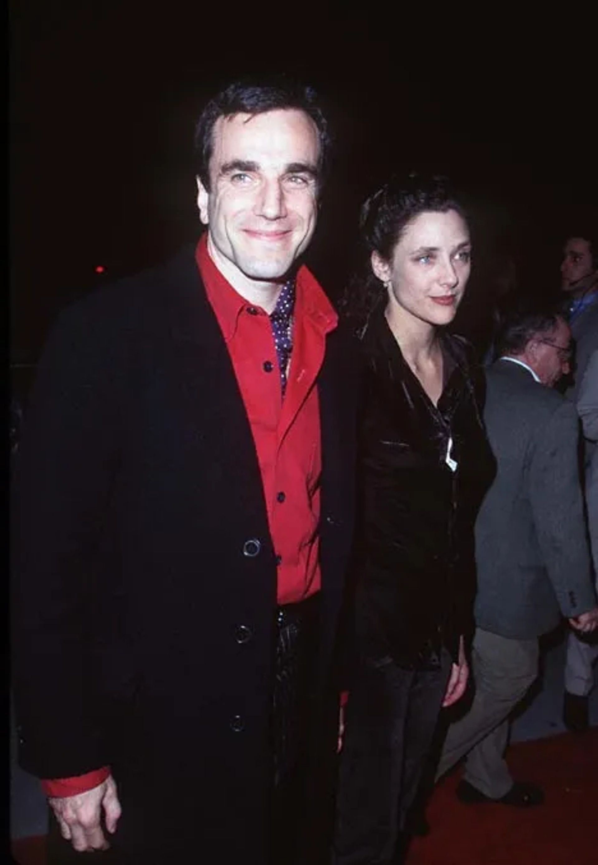 Daniel Day-Lewis and Rebecca Miller at an event for The Crucible (1996)