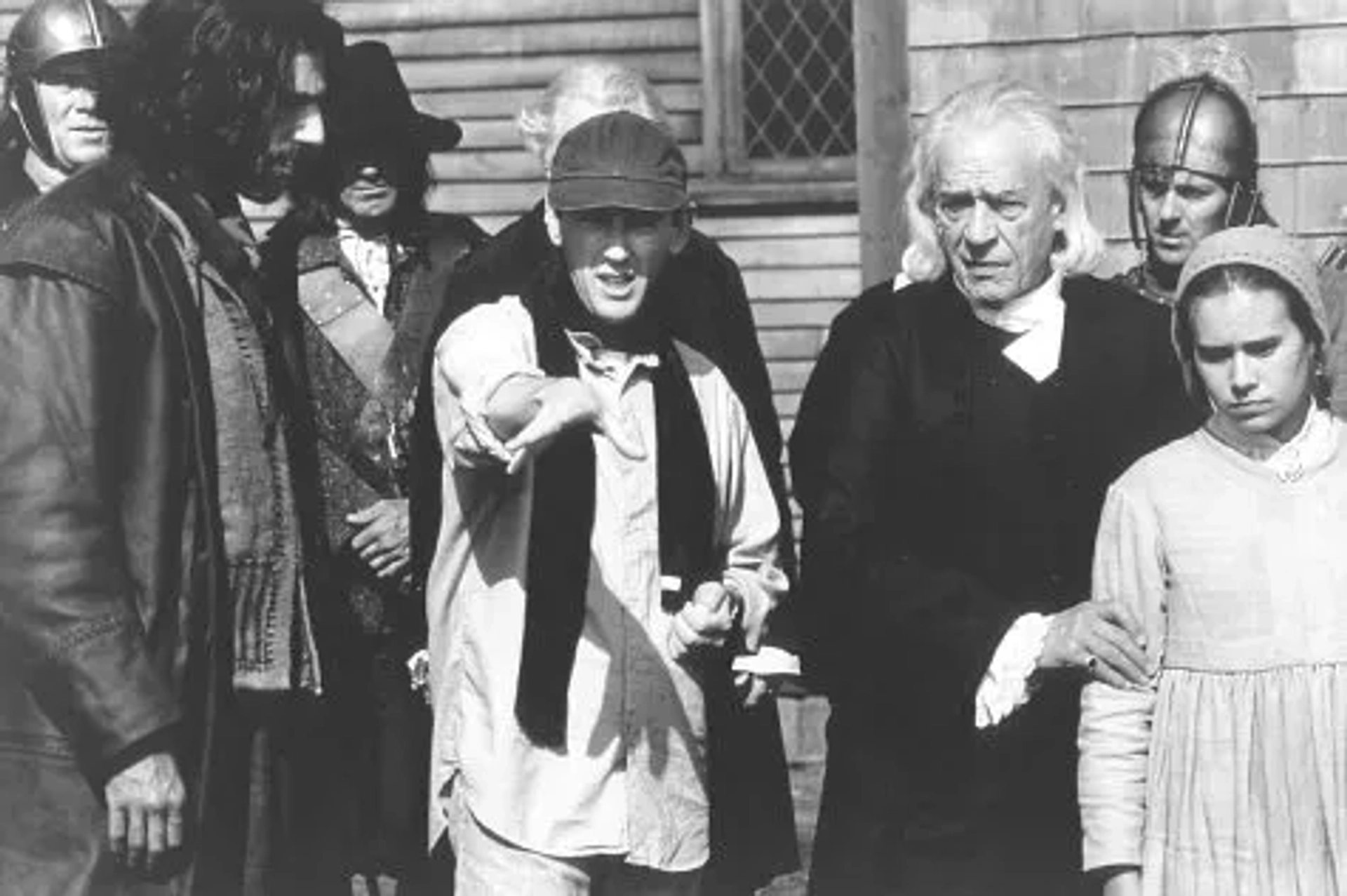 Daniel Day-Lewis, Paul Scofield, Karron Graves, and Nicholas Hytner in The Crucible (1996)