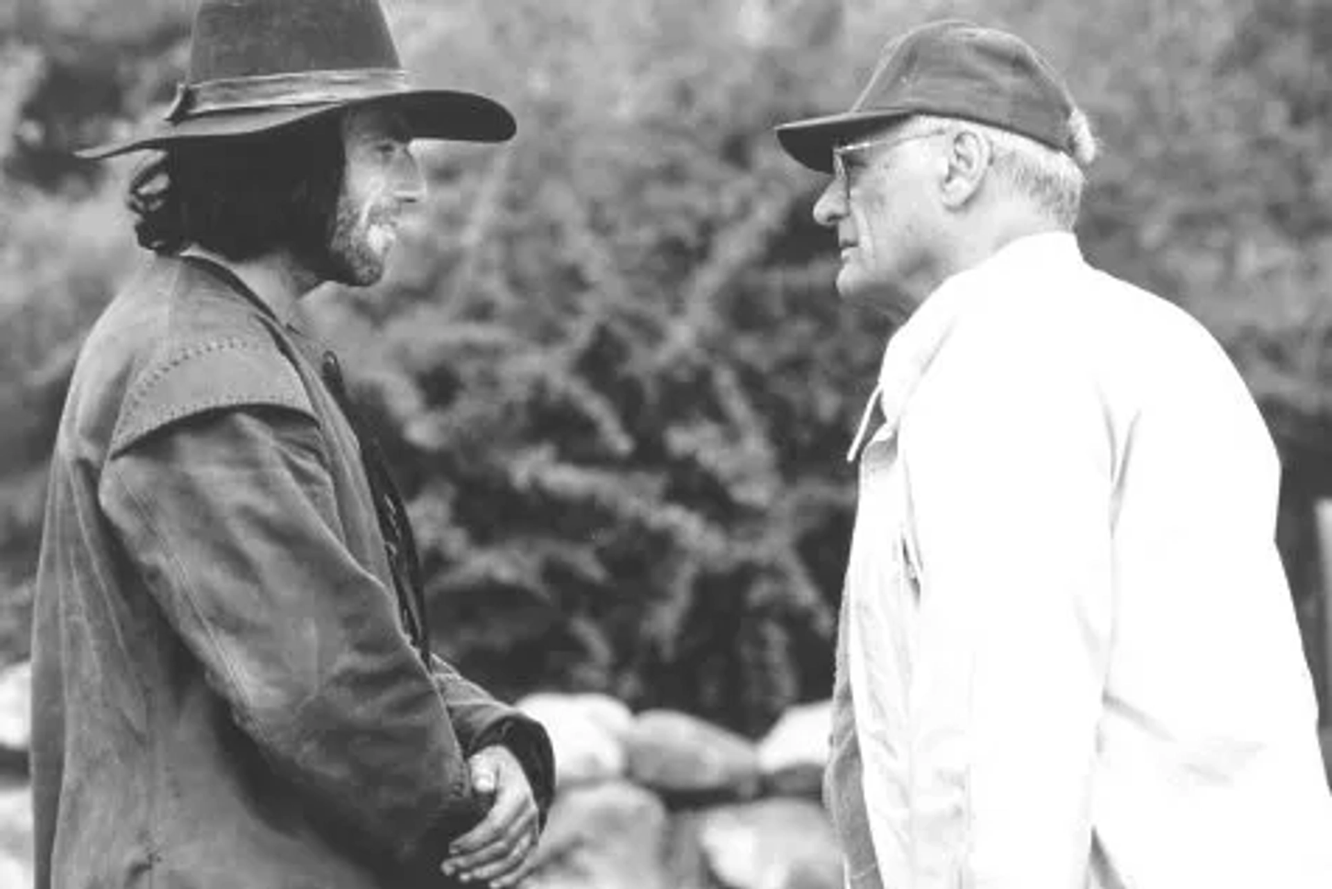 Daniel Day-Lewis and Arthur Miller in The Crucible (1996)