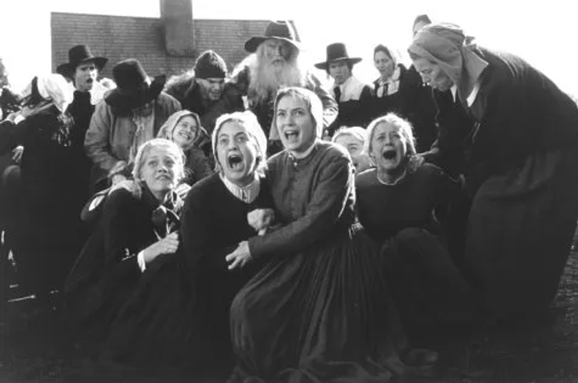 Winona Ryder, Rachael Bella, and Carmella Riley in The Crucible (1996)