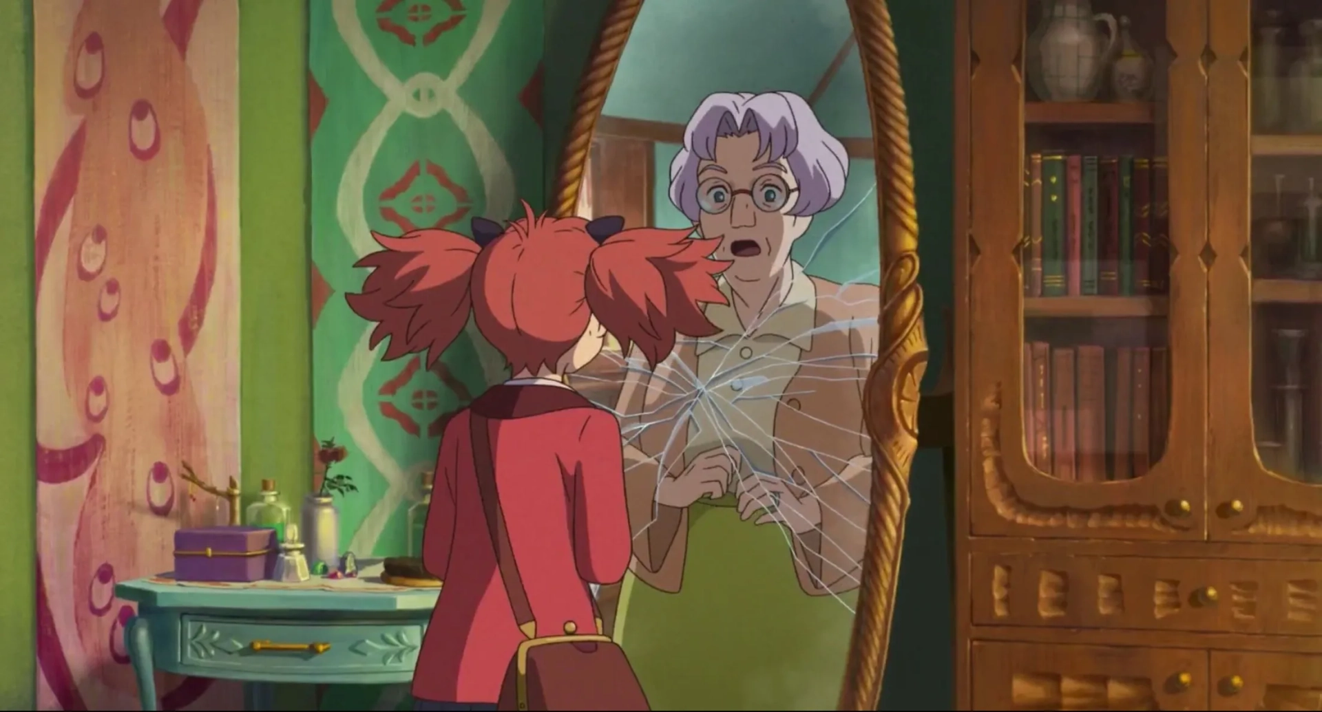 Lynda Baron and Ruby Barnhill in Mary and the Witch's Flower (2017)