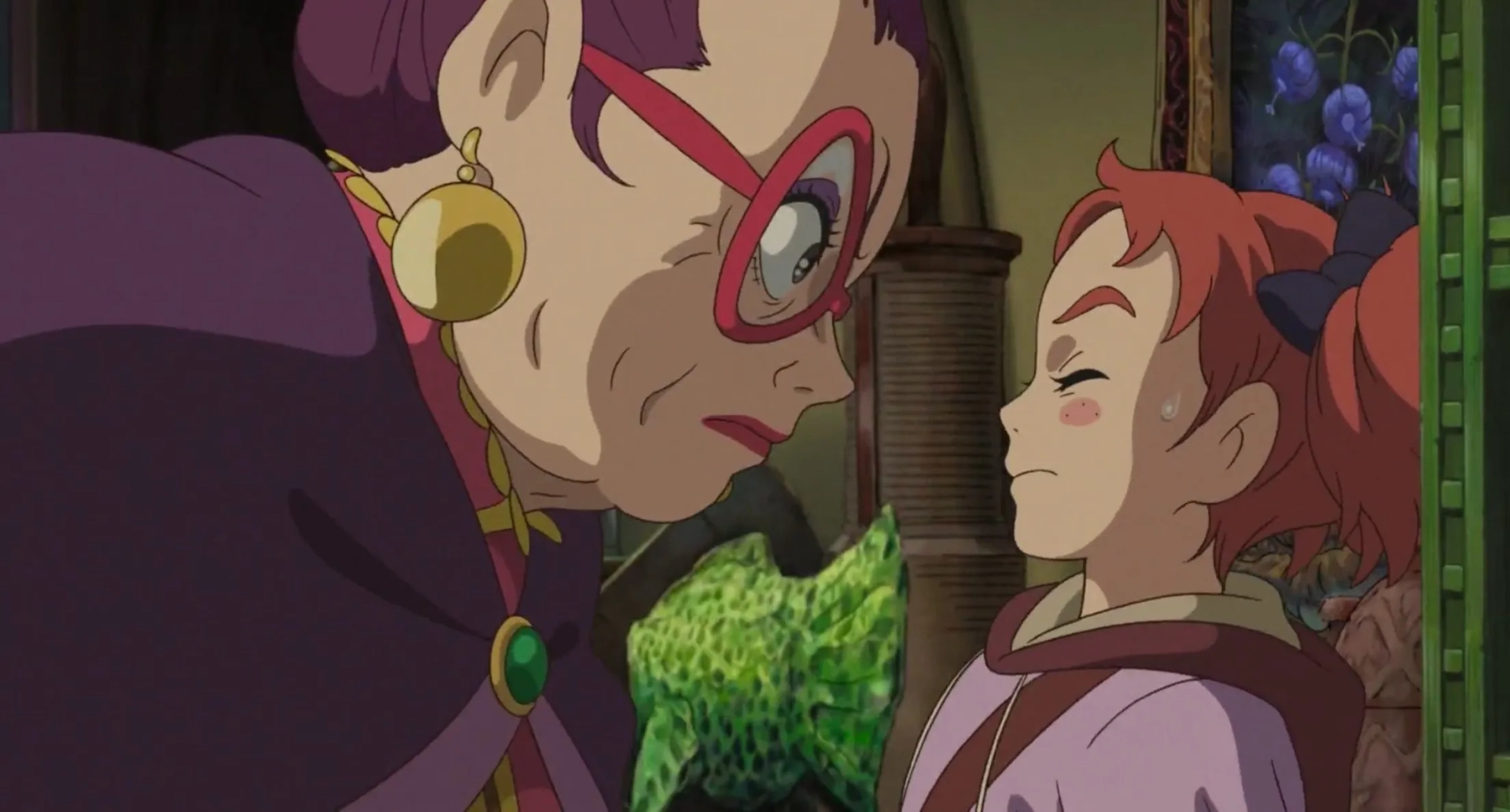 Kate Winslet and Ruby Barnhill in Mary and the Witch's Flower (2017)
