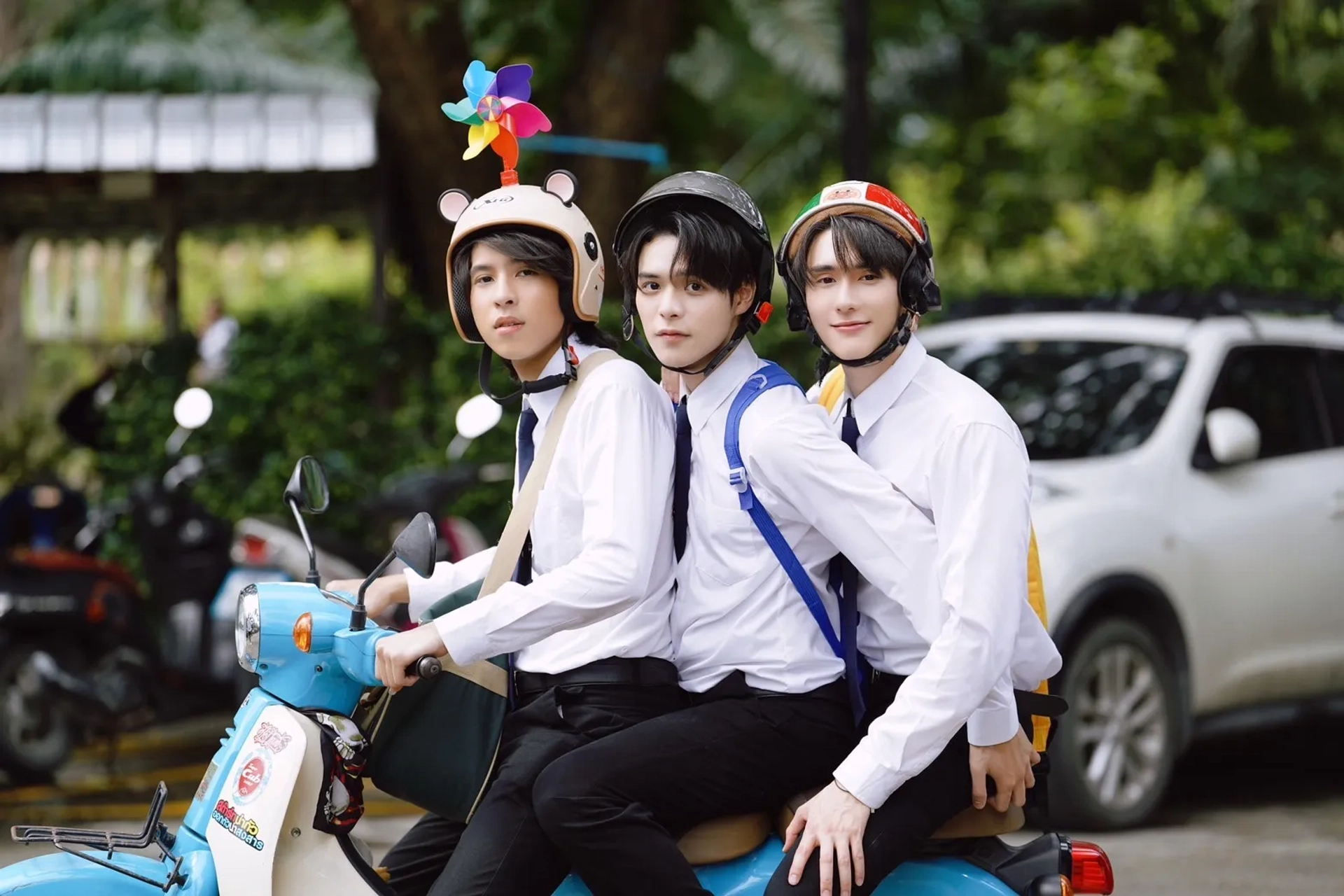 Chayakorn Jutamas, Kasidet Plookphol, and Poon Mitpakdee in Perfect10 Liners (2024)