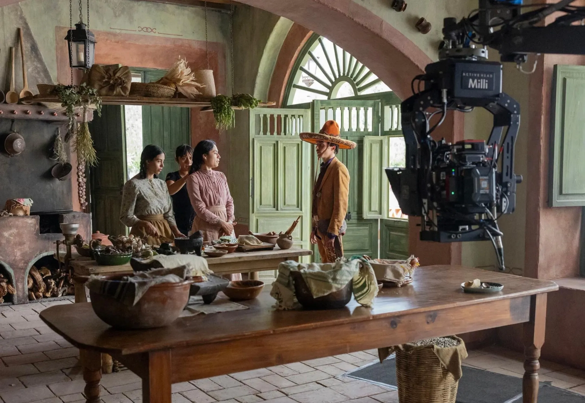 Fernanda Rivera, Santiago Colores, and Mayra Batalla in Pedro Páramo (2024)
