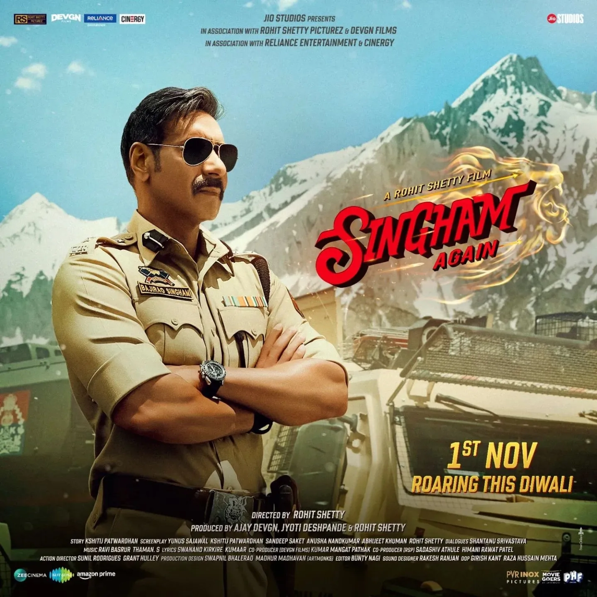 Ajay Devgn in Singham Again (2024)
