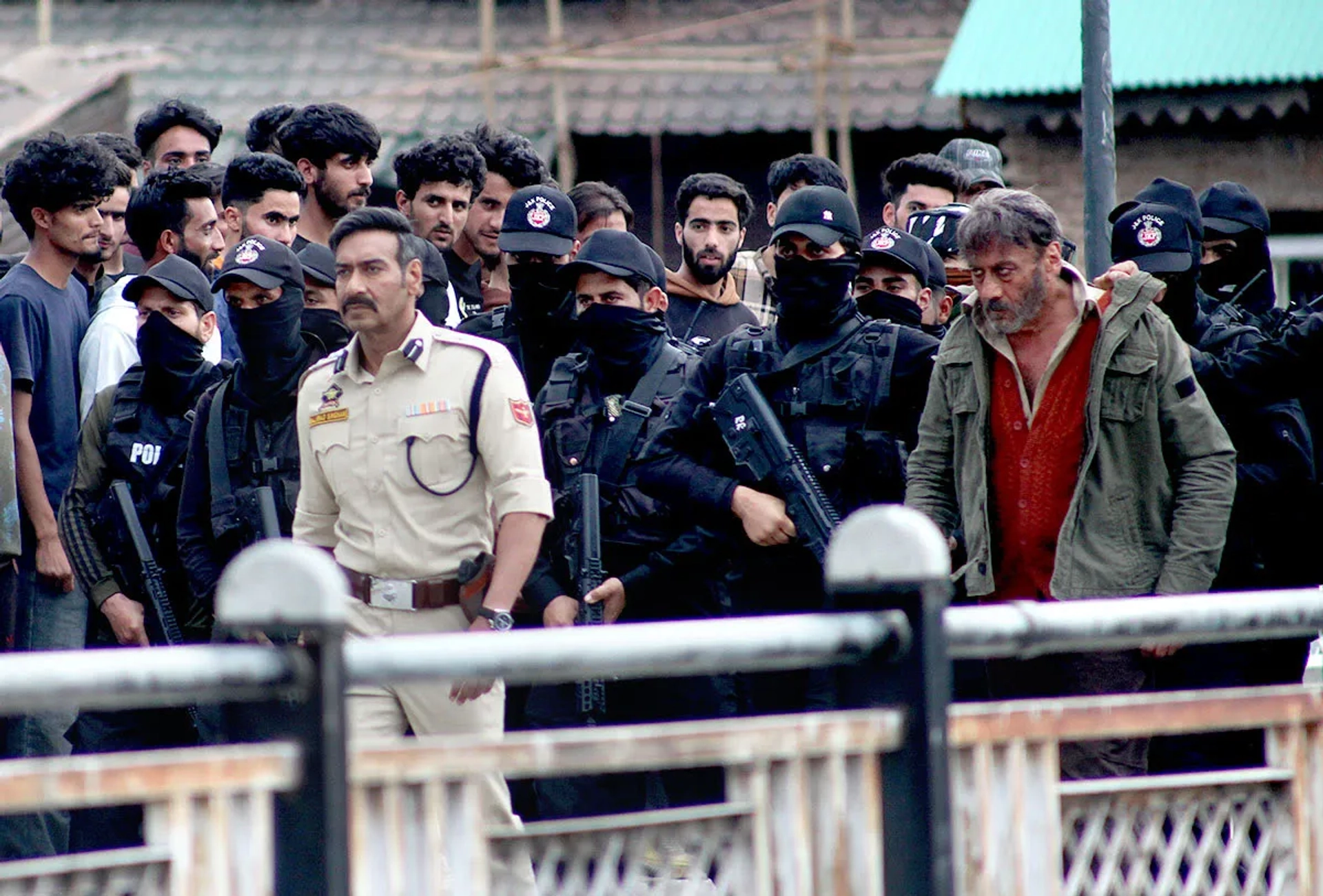 Jackie Shroff and Ajay Devgn in Singham Again (2024)
