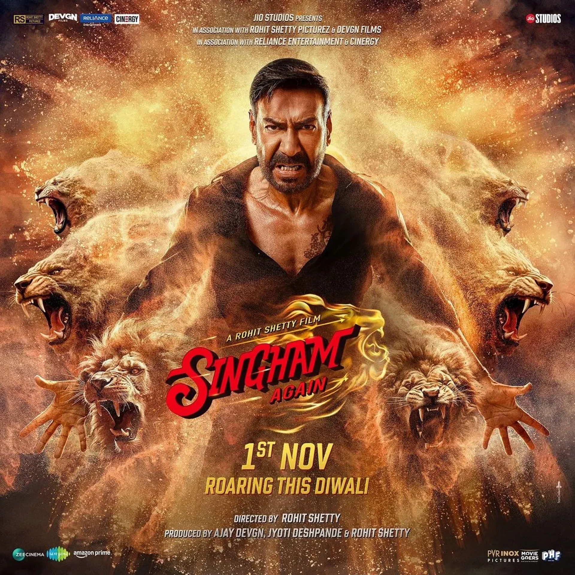 Ajay Devgn in Singham Again (2024)