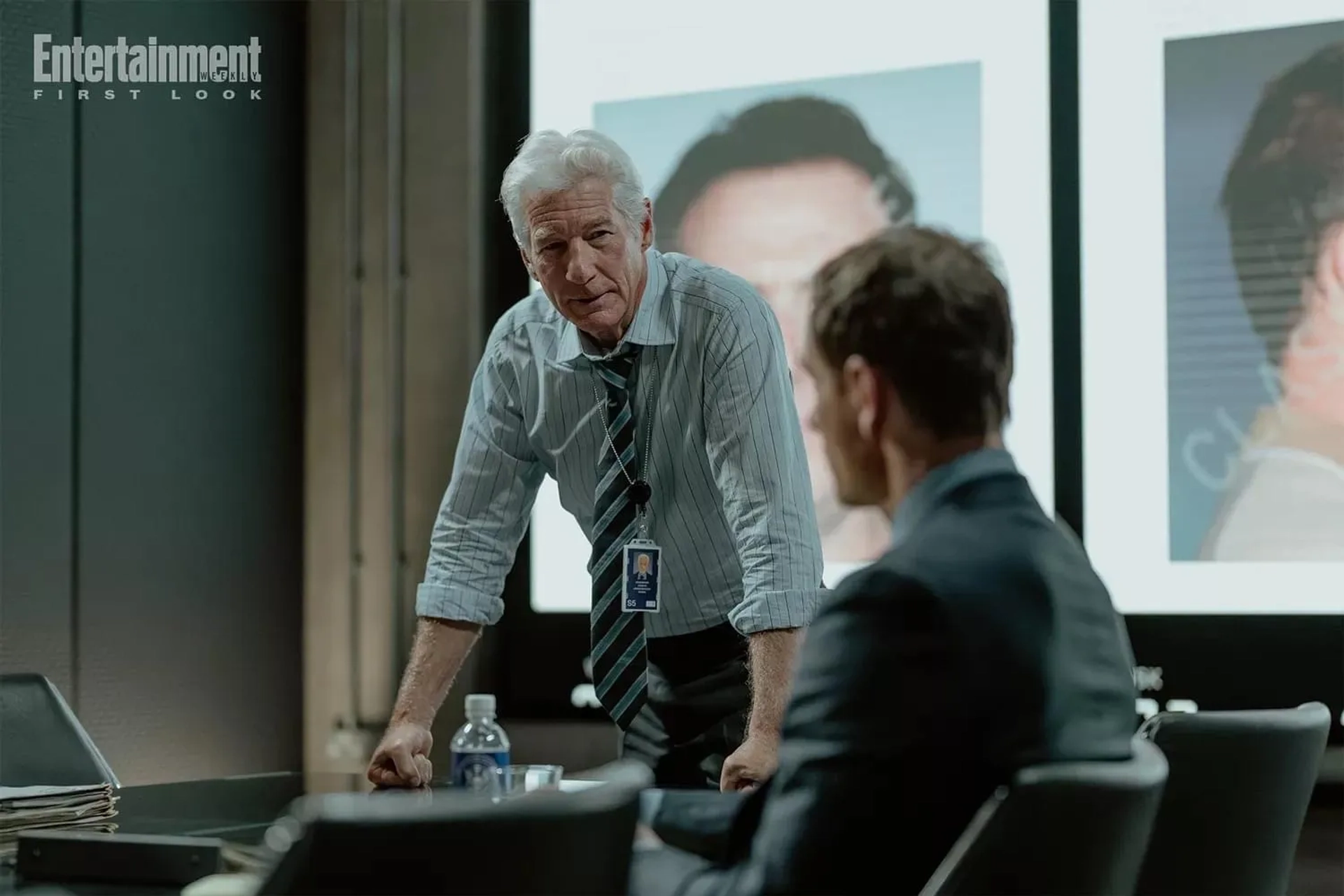 Richard Gere and Michael Fassbender in The Agency (2024)