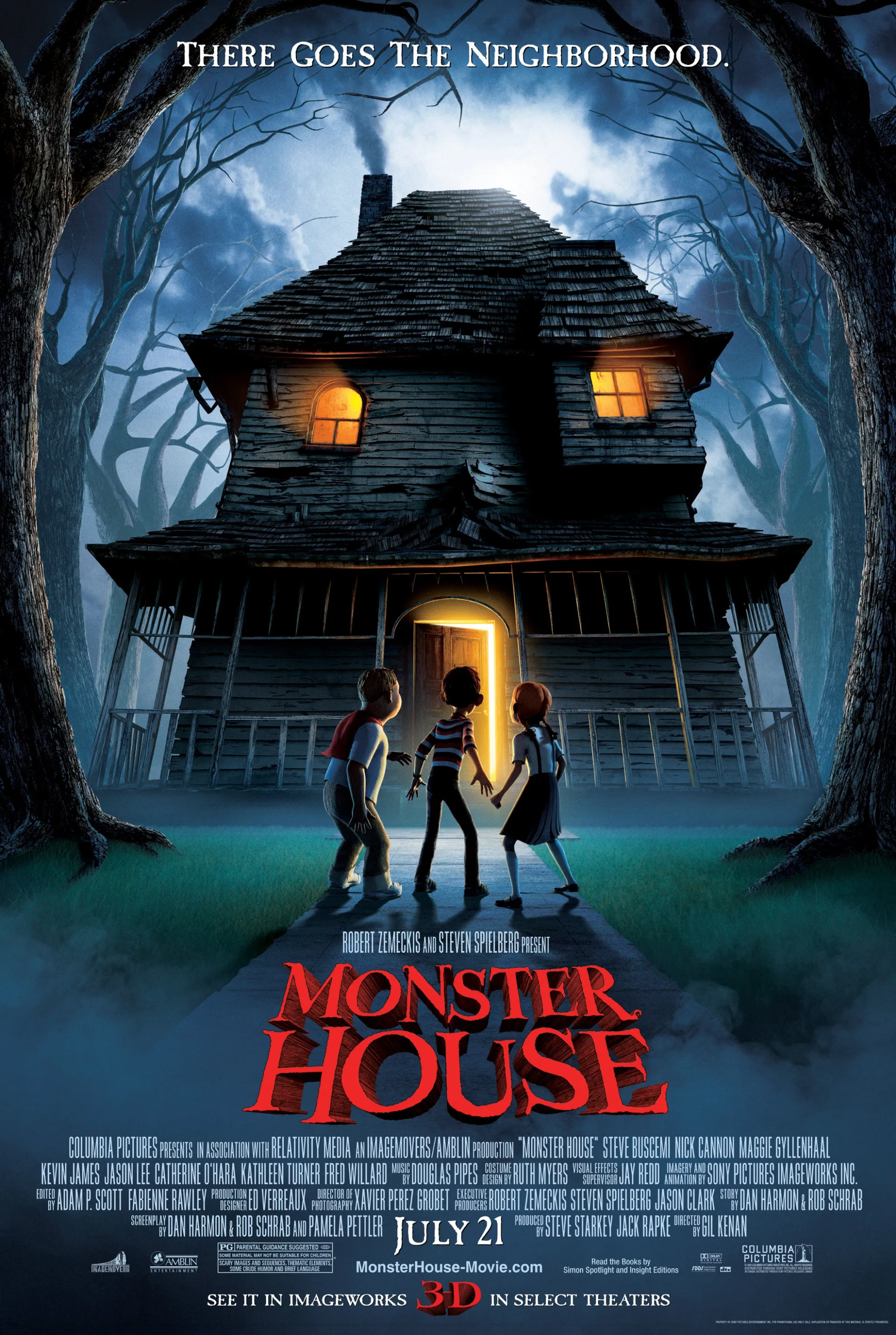 انیمیشن خانه هیولا (Monster House 2006)