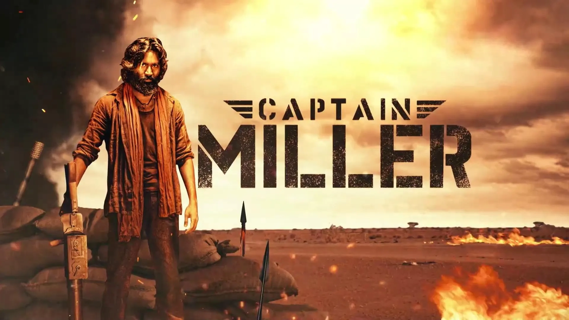 Dhanush in Captain Miller (2024)