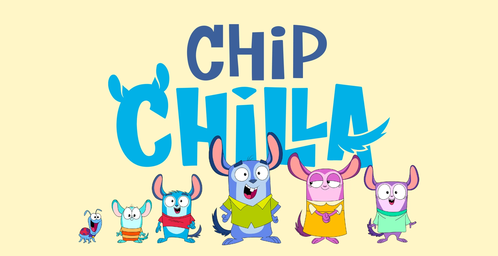 Rob Schneider, Deacon Branscum, Josiah Hidalgo, Laura Osnes, and Lucy Capri in Chip Chilla (2023)